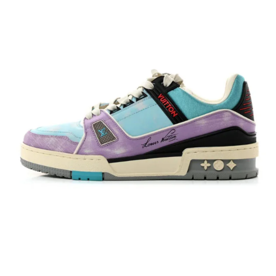 Louis Vuitton LV Trainer Blue Lilac