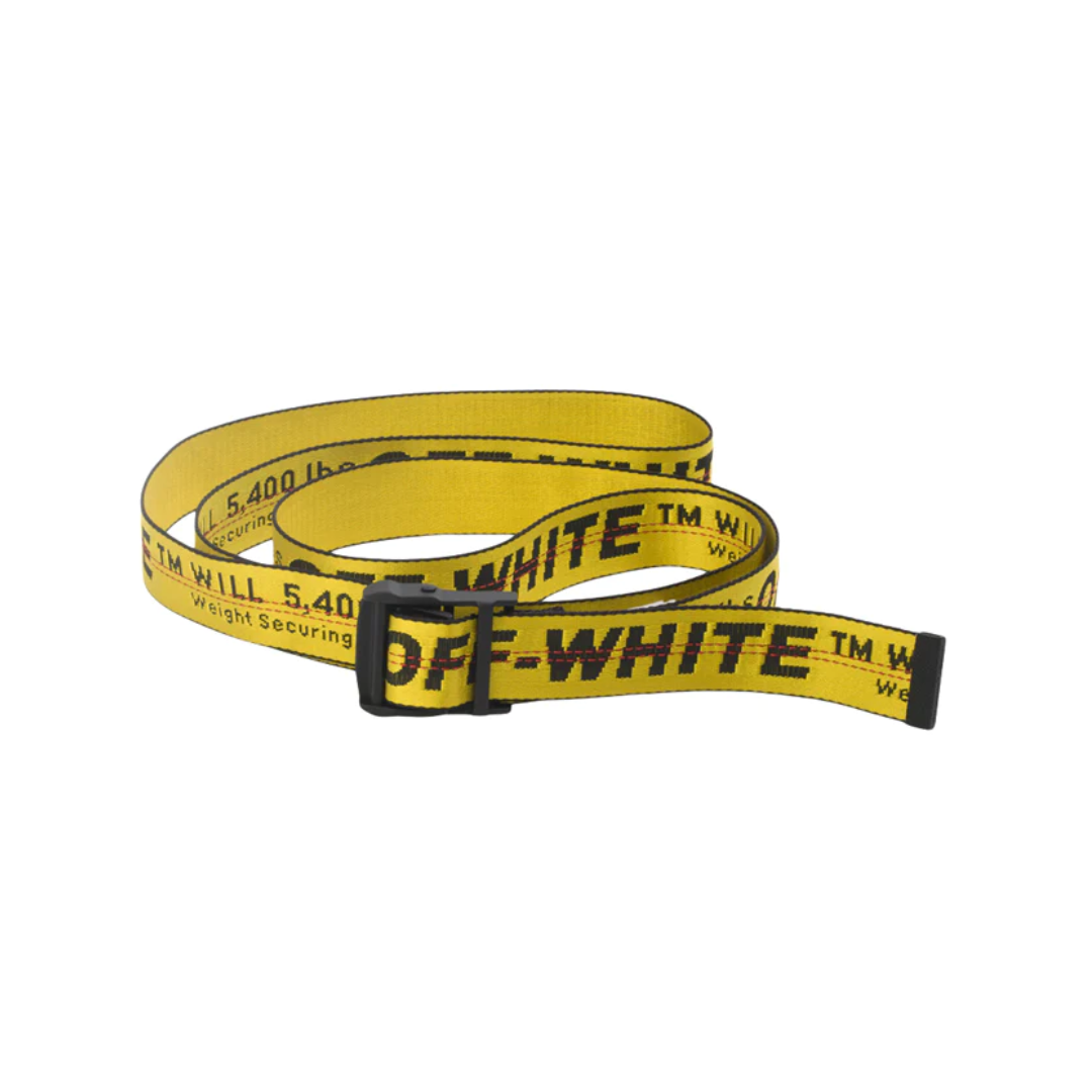 OFF-WHITE Industrial Belt Yellow/Black
