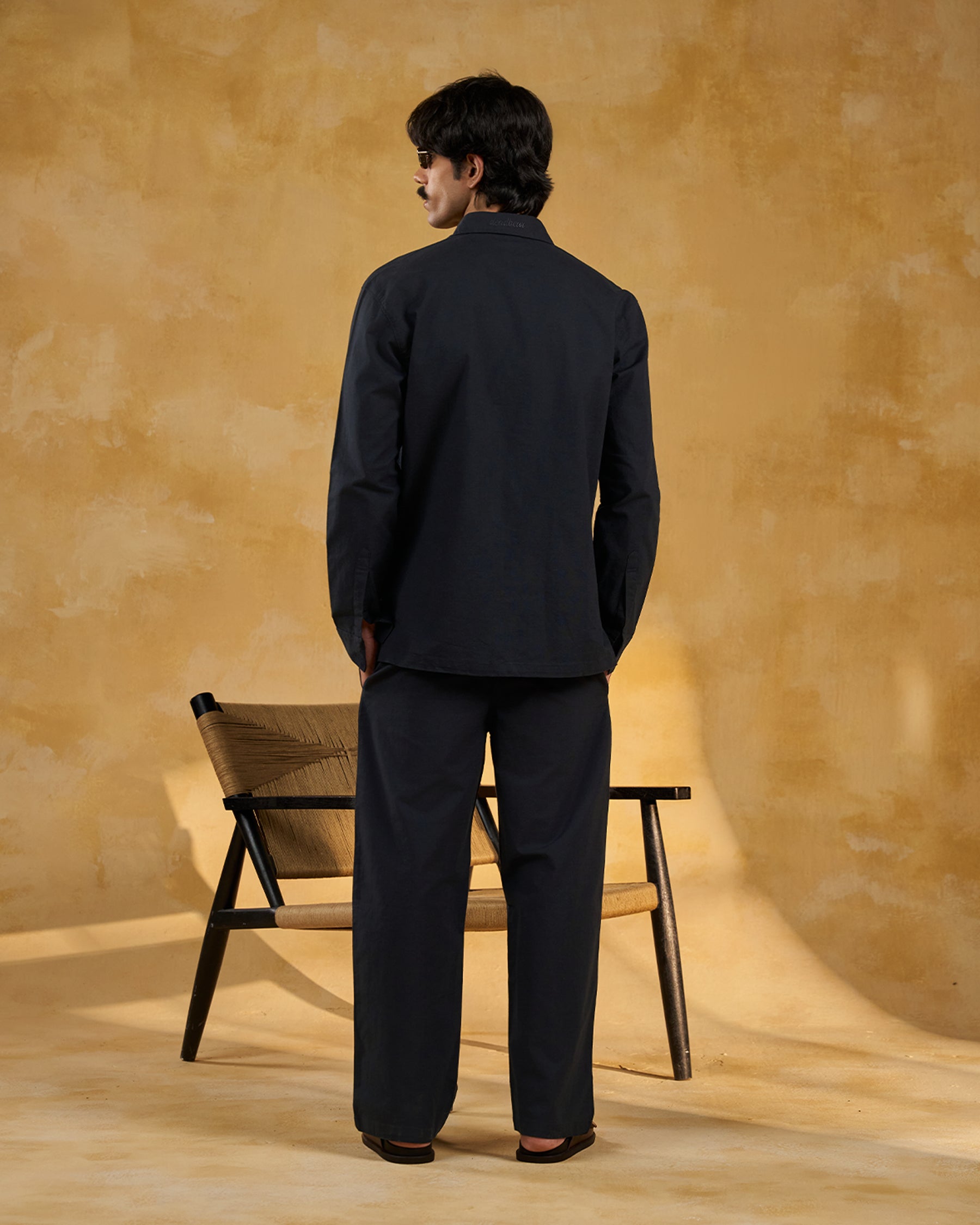 Co-ord Straight Pant Navy