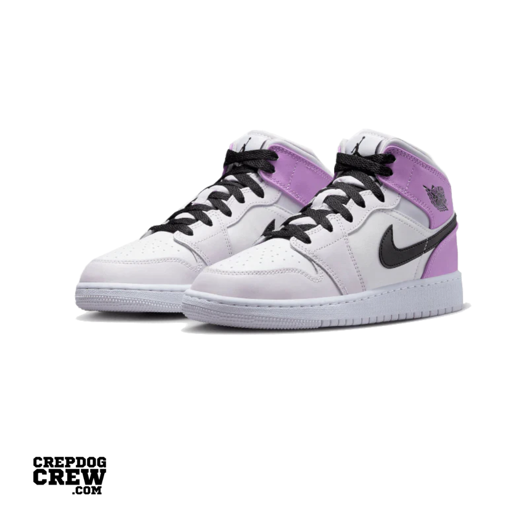 Jordan 1 Mid Barely Grape (GS)