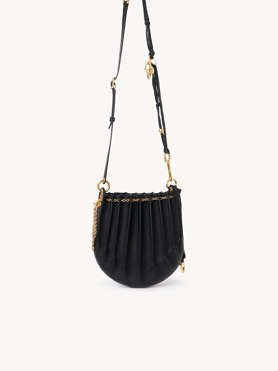 CHLOE Sea Treasures crossbody bag in soft leather Black