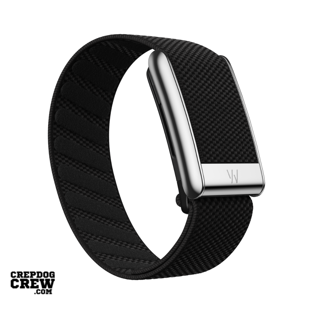 #FREE BAND_SUPERKNIT LUXE OBSIDIAN WITH TITANIUM