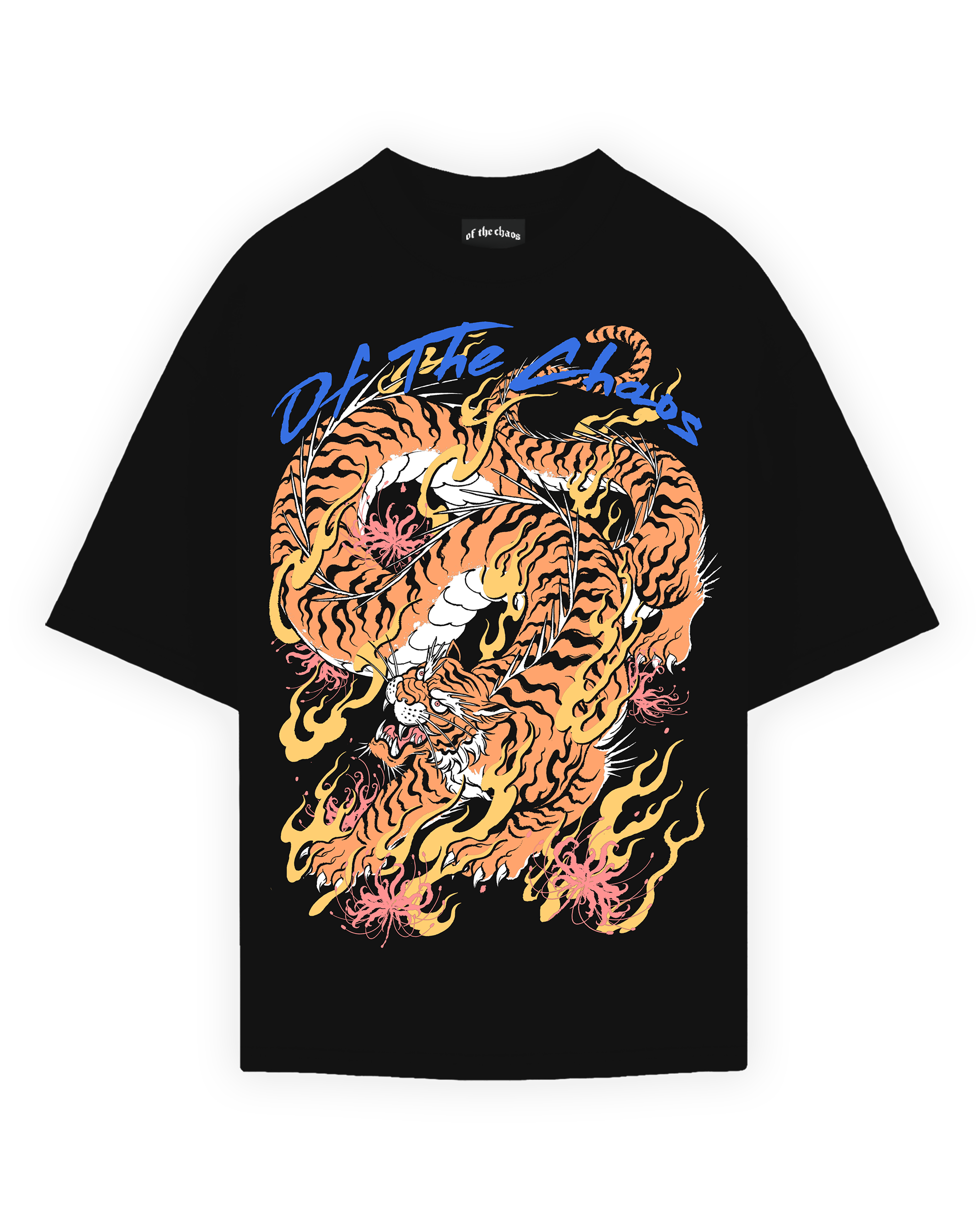 TIGER LILLIES T-SHIRT - BLACK