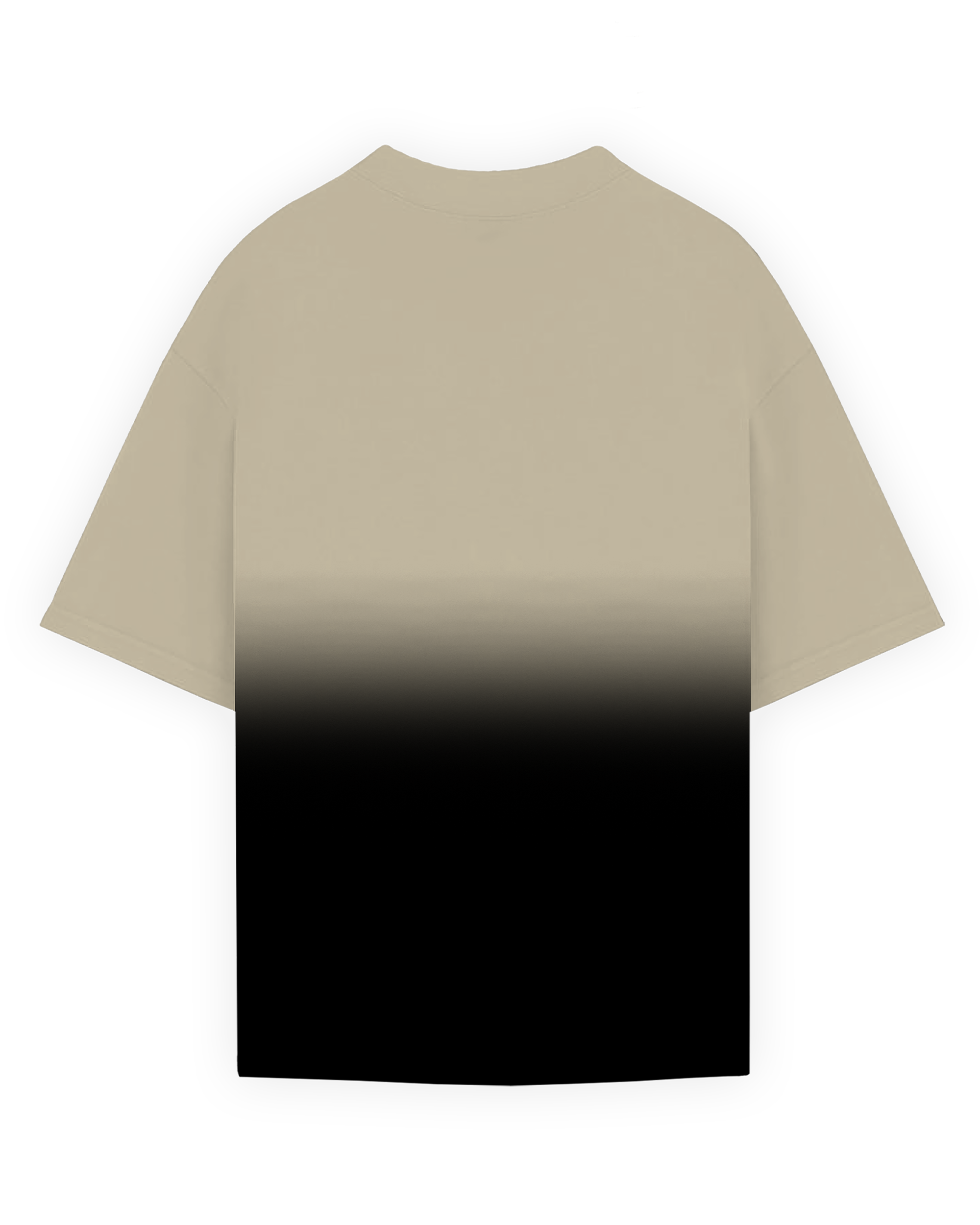 TRIAL BY FIRE OMBRE T-SHIRT - SAND/BLACK