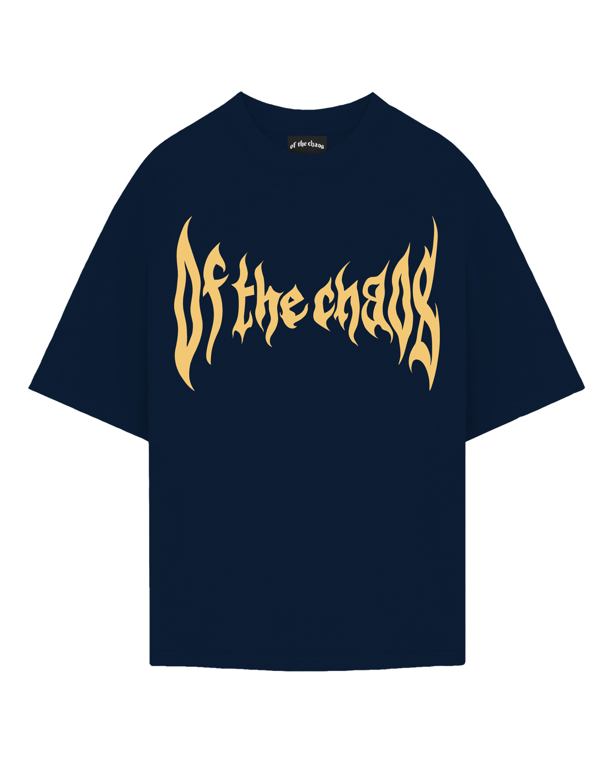FIRE CANNOT KILL A DRAGON T-SHIRT - NAVY BLUE