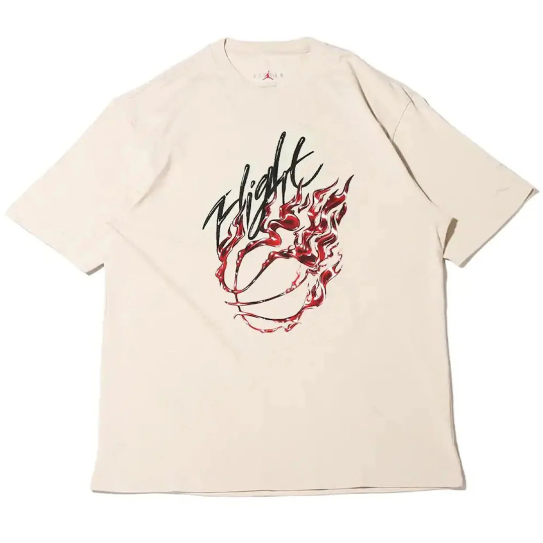 Jordan x Travis Scott Flight Graphic Tee Cream