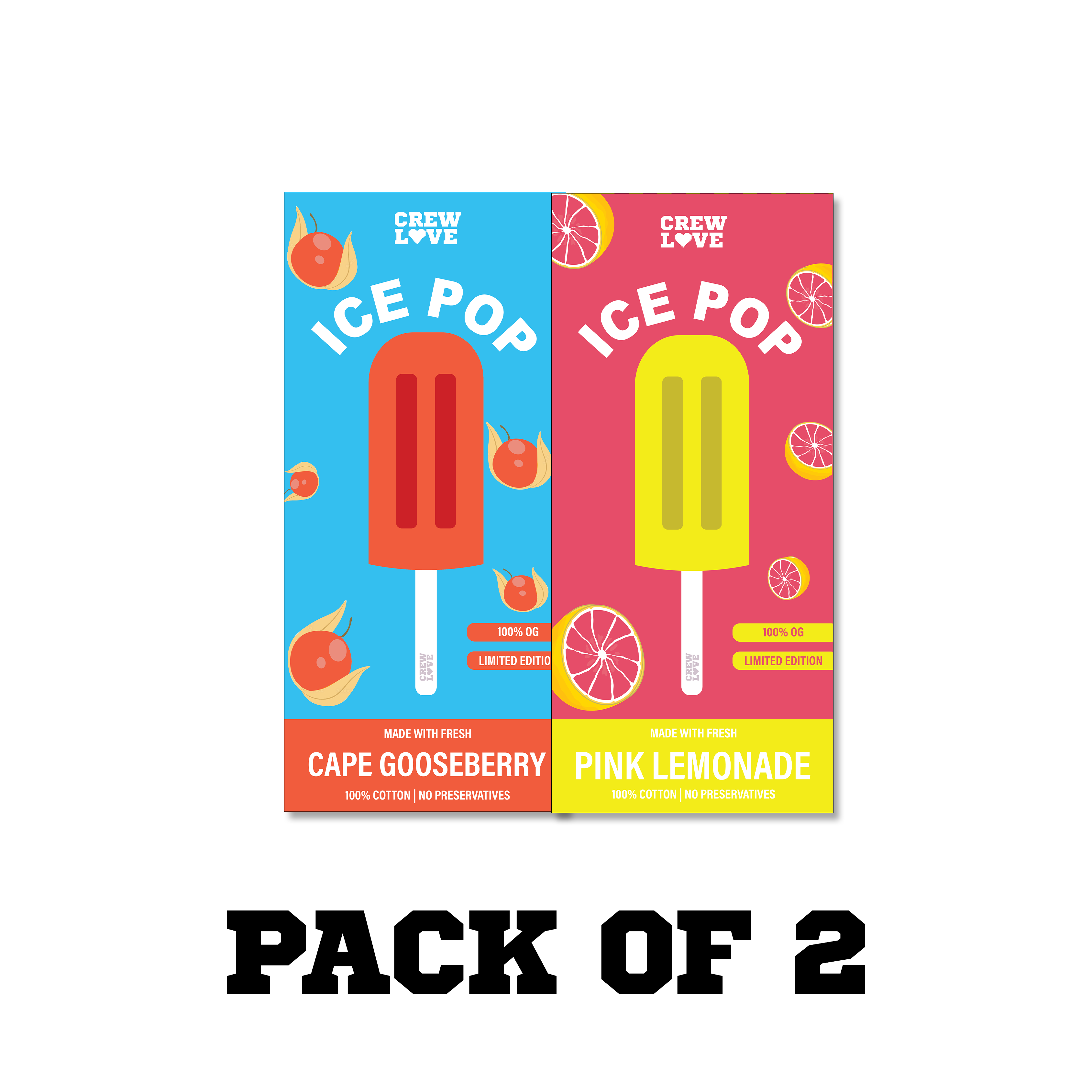 CDC ICE POP SOCKS - PACK OF 2