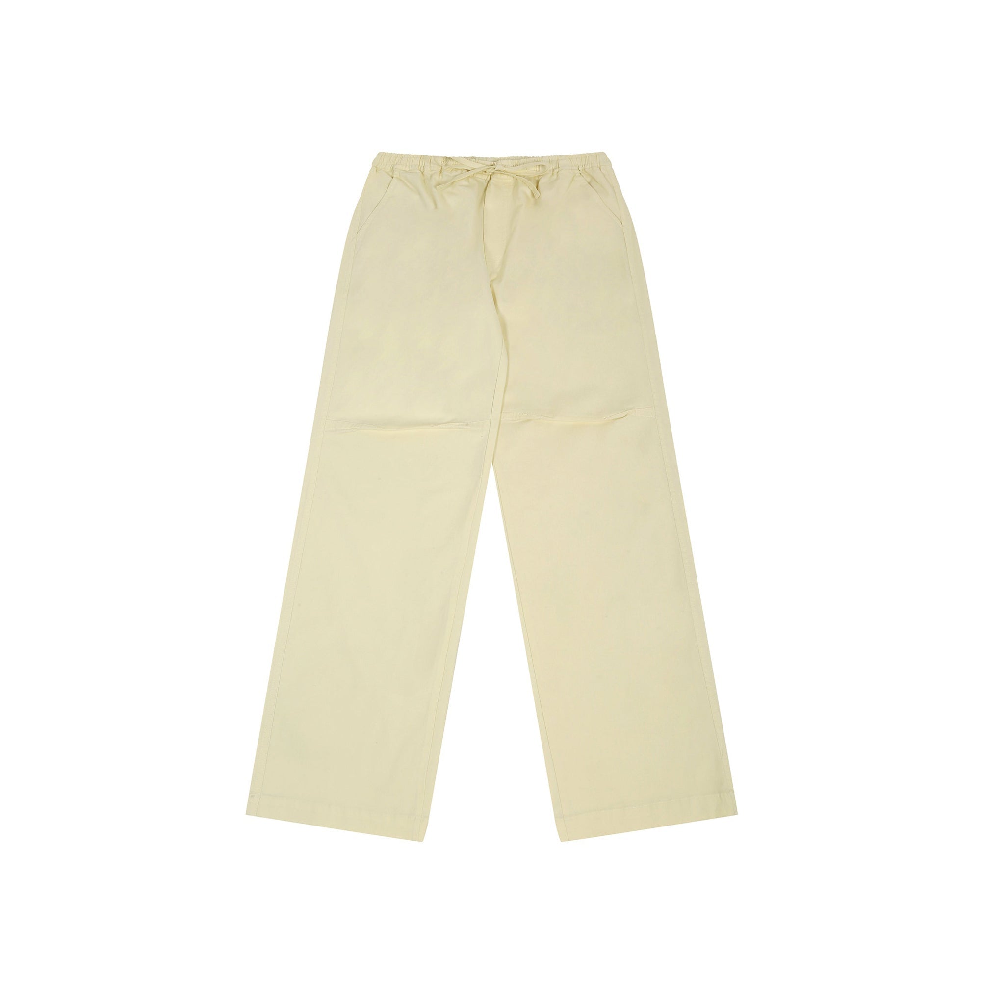 KNEE DART COTTON PANTS