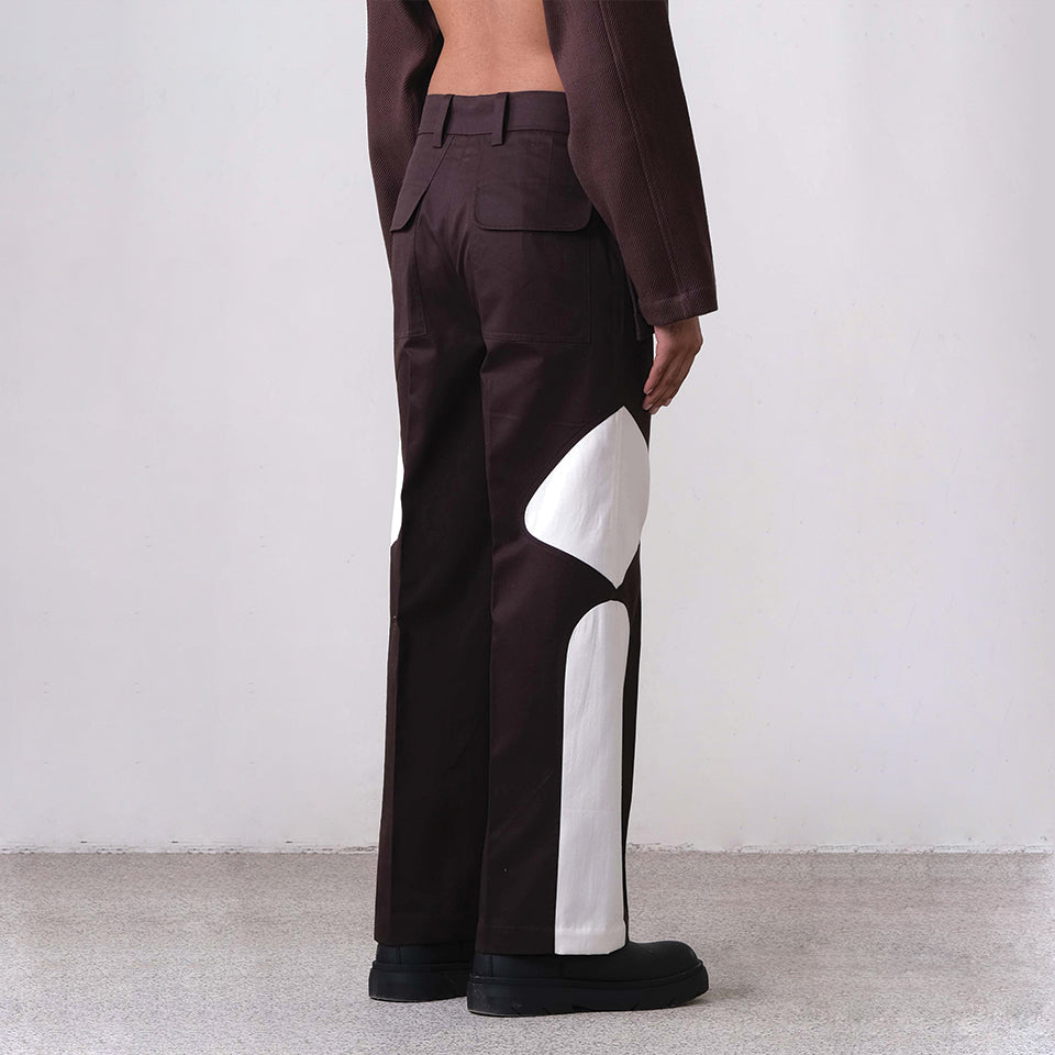 Melanocytes Symbolic Cut Trousers- CB