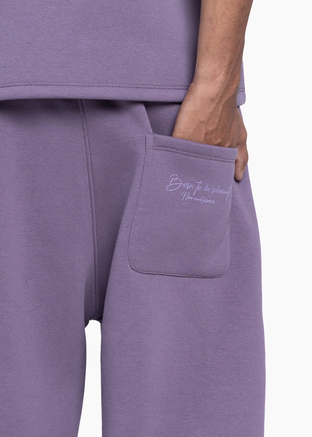 GENESIS WIDE SWEATPANT - PURPLE