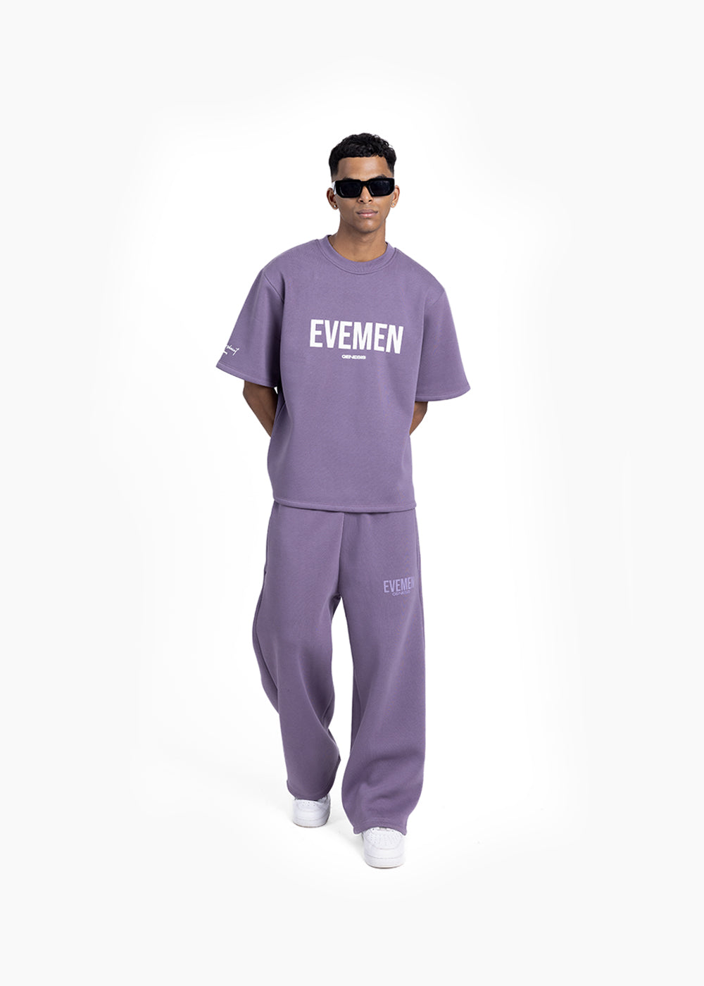 GENESIS WIDE SWEATPANT - PURPLE