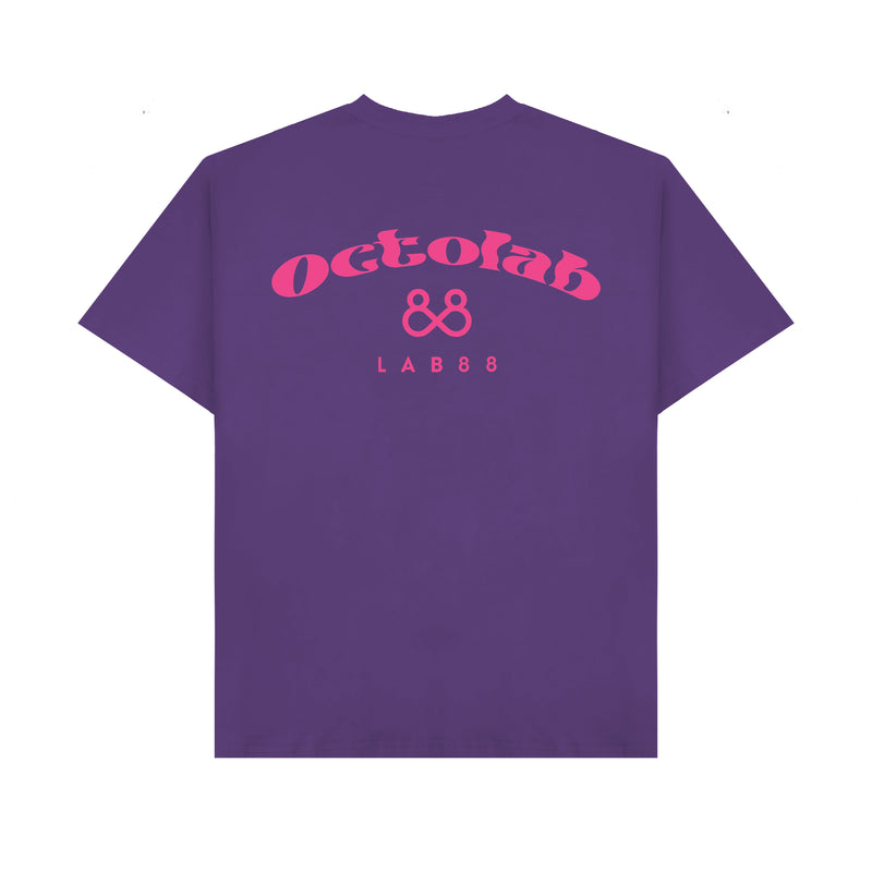 Octolab Tee (Purple) | LAB 88 | Streetwear T-shirt by Crepdog Crew