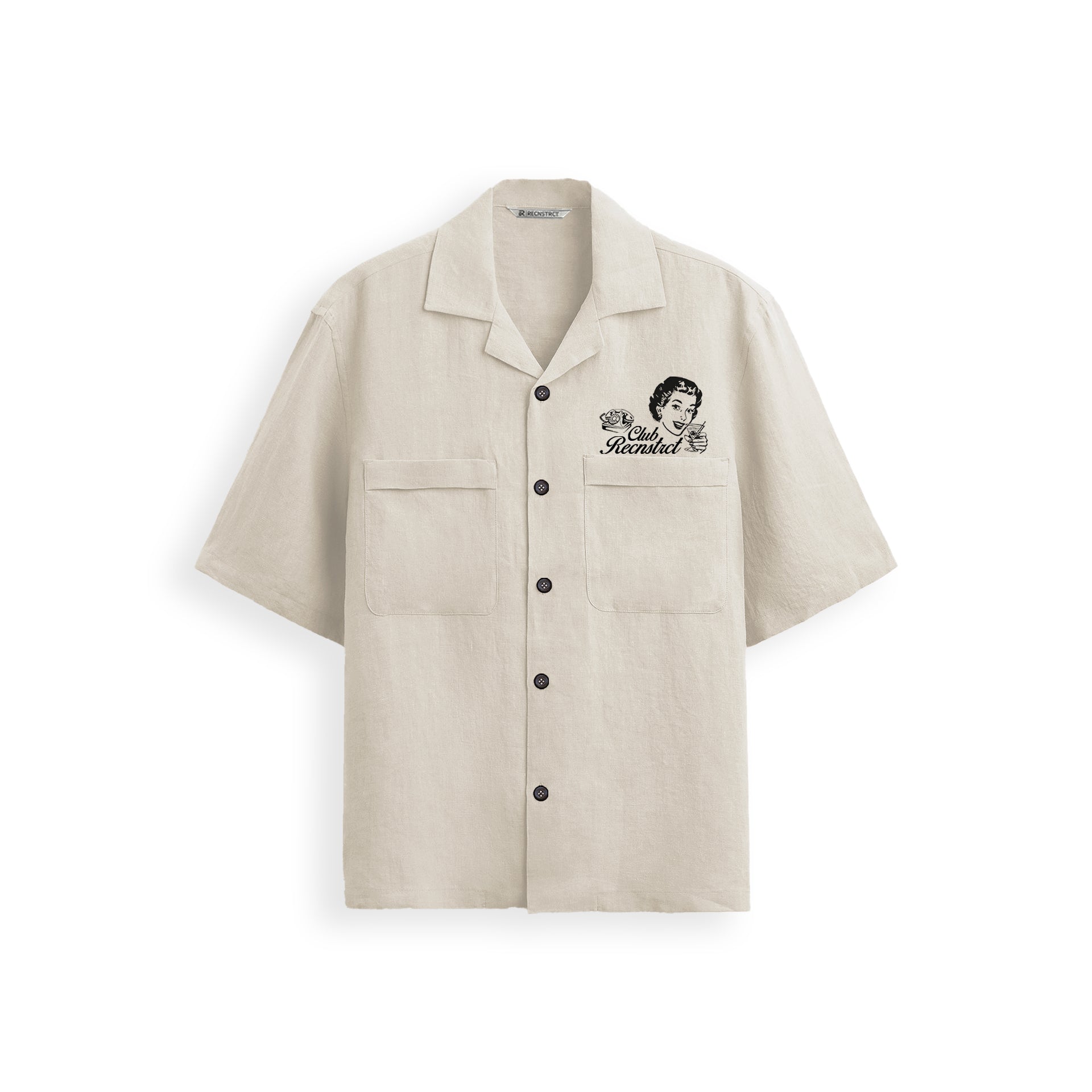 Concierge - Linen Shirt taupe