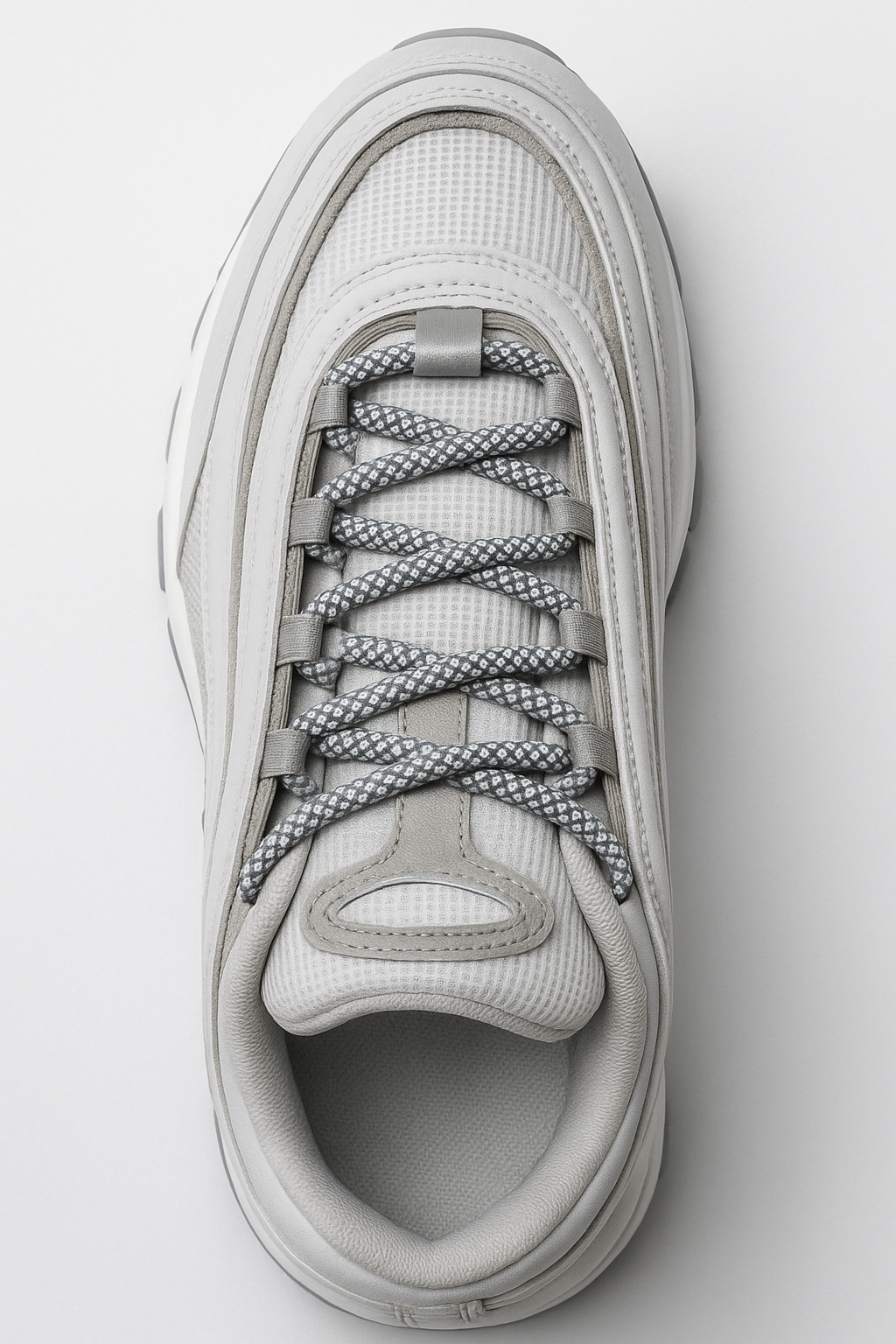 Critical White Reflective Shoelaces | Yeezy Laces, Nike Laces By KNOTTY