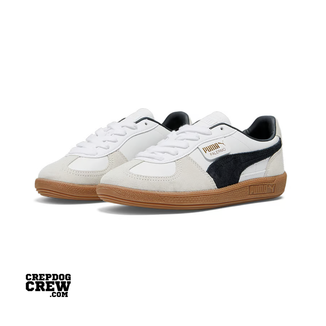 Puma Palermo Leather White Vapor Grey Gum