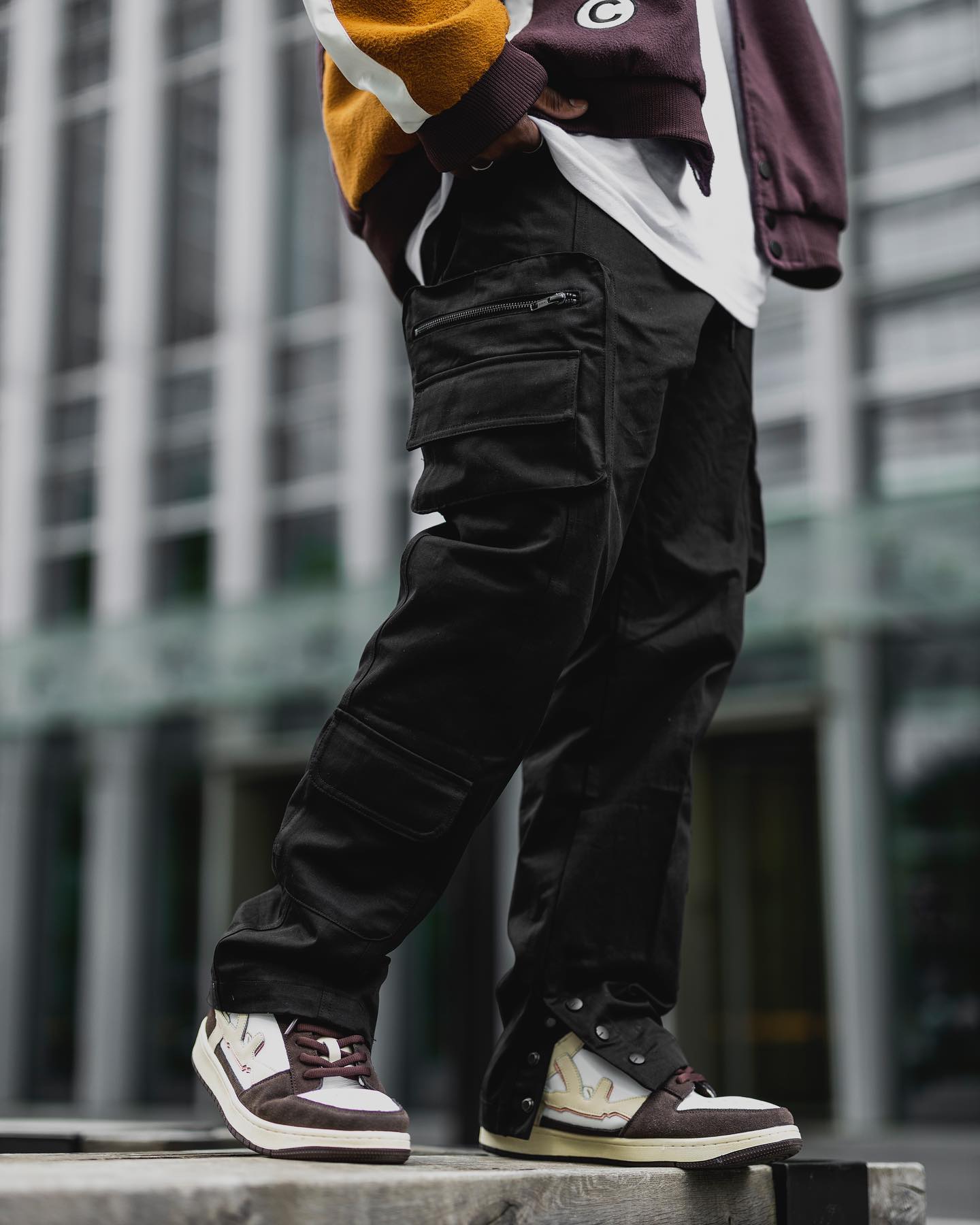 Snap Button Closure Cargo