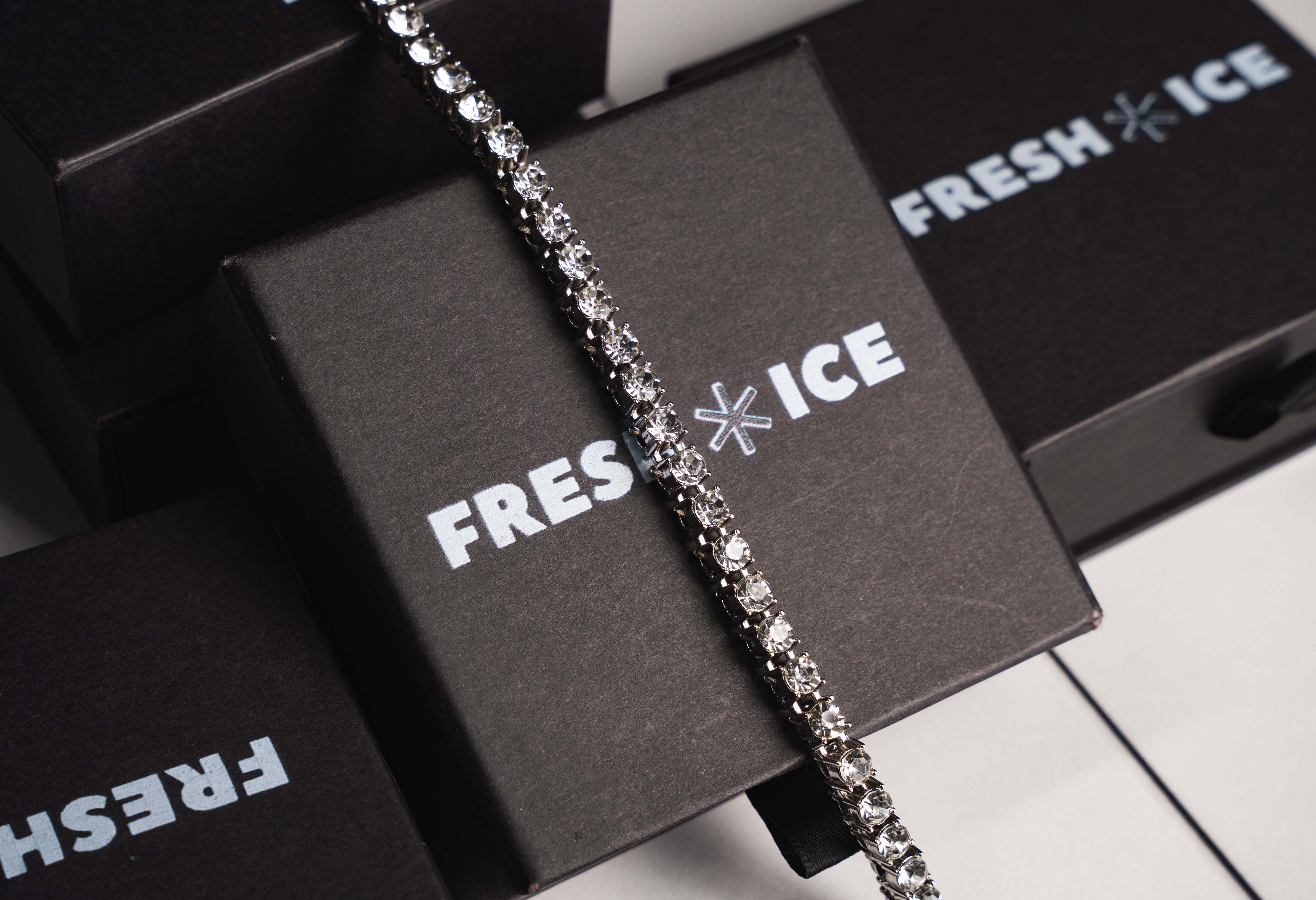 Superstar Iced Out Tennis Bracelet by Freshice