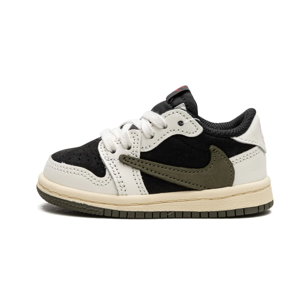 Jordan 1 Retro Low OG SP Travis Scott Olive (TODDLER)