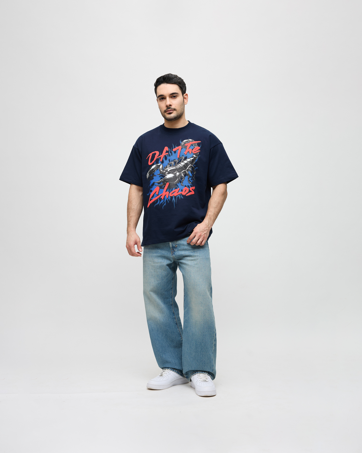 SCORPION 2.0 T-SHIRT - NAVY BLUE