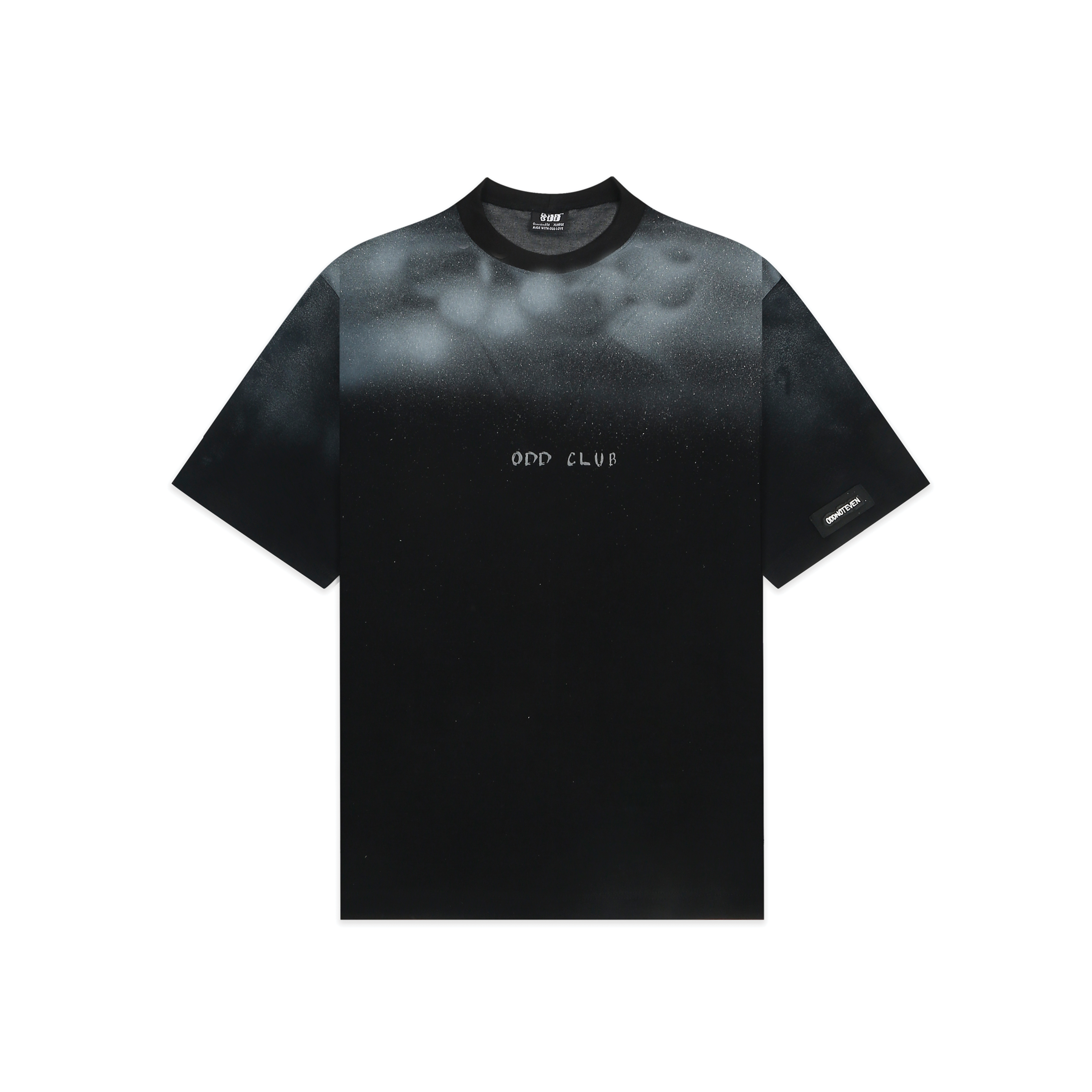 Odd Club Spray Black Tshirt