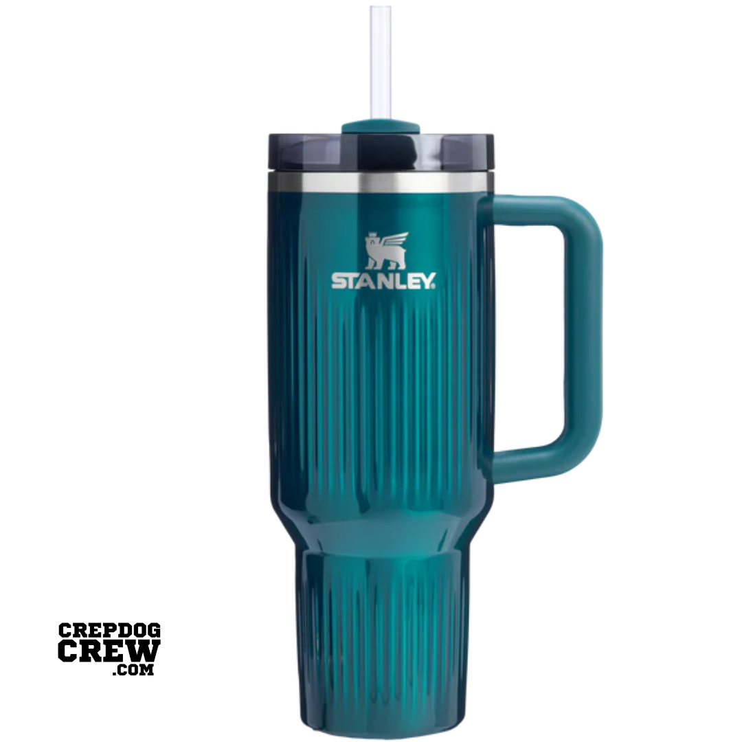 STANLEY TUMBLER Mug FlowState  Fluted Marina Shine 40 Oz