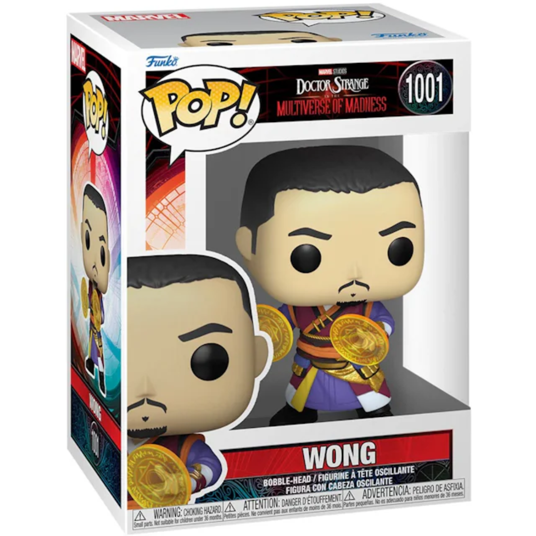 Funko Pop! Marvel Studios Doctor Strange and The Multiverse of Madness Wong Figure #1001