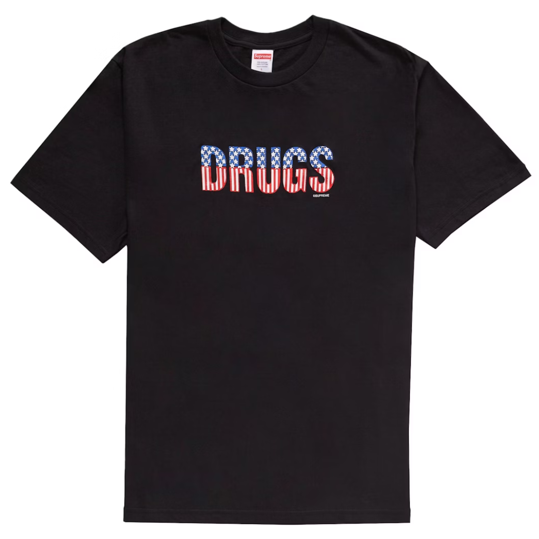 Supreme Drugs Tee Black