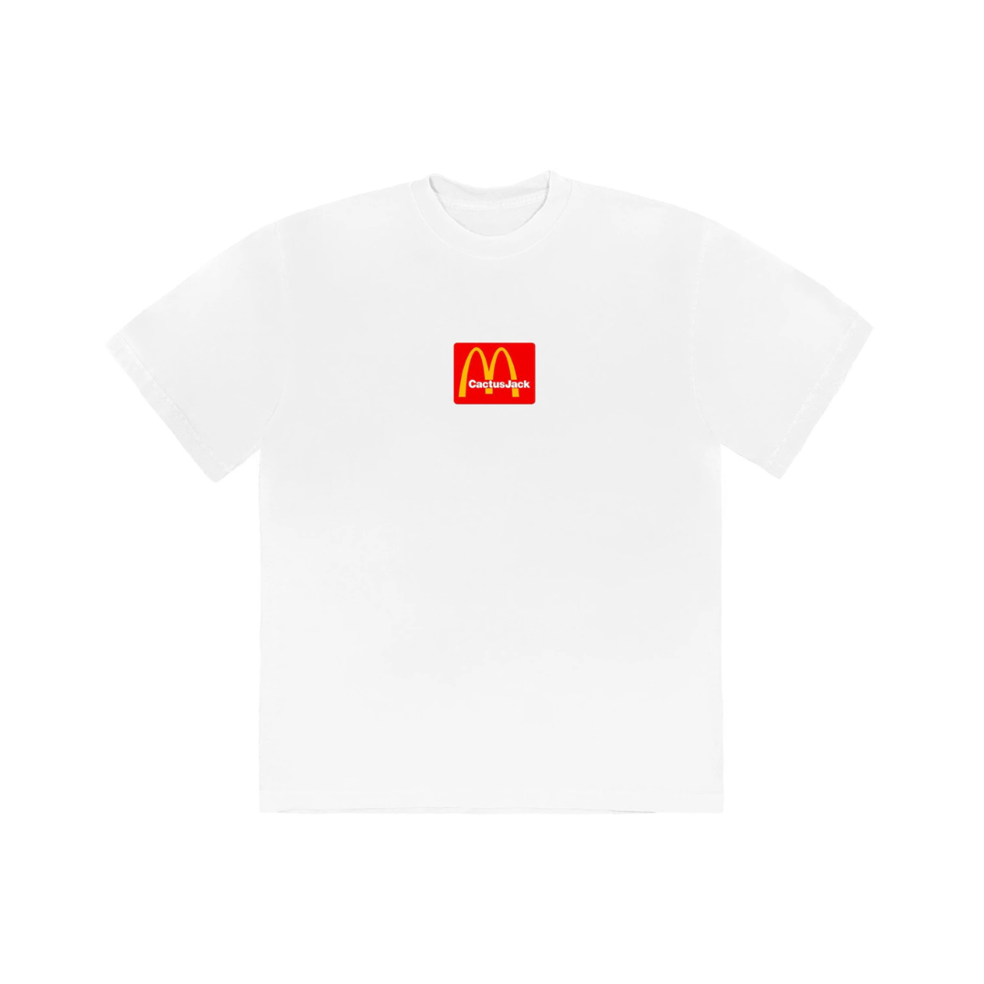 Travis Scott x McDonald's Sesame T-shirt White