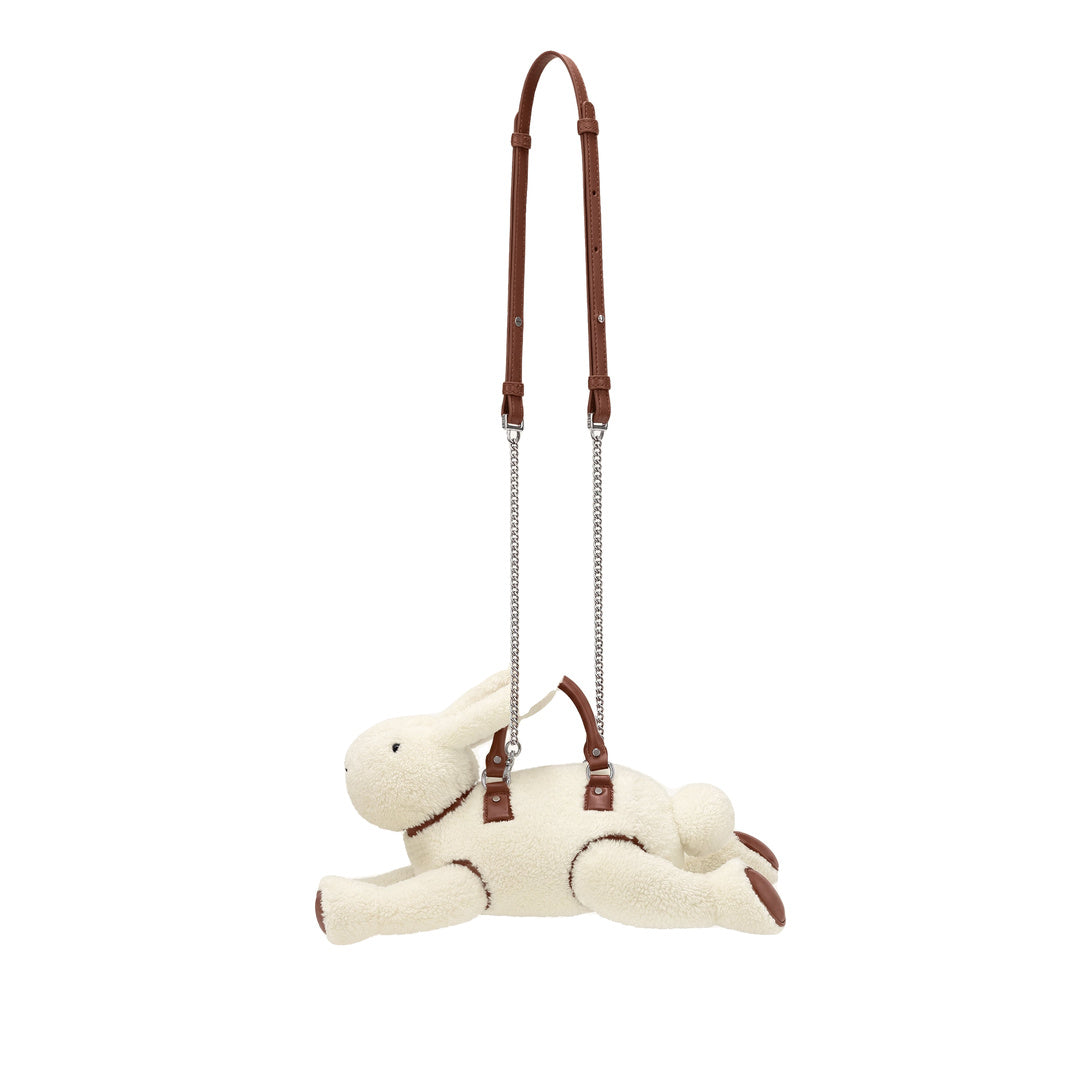 JW PEI Bella Bunny Shaped Top Handle Bag - White