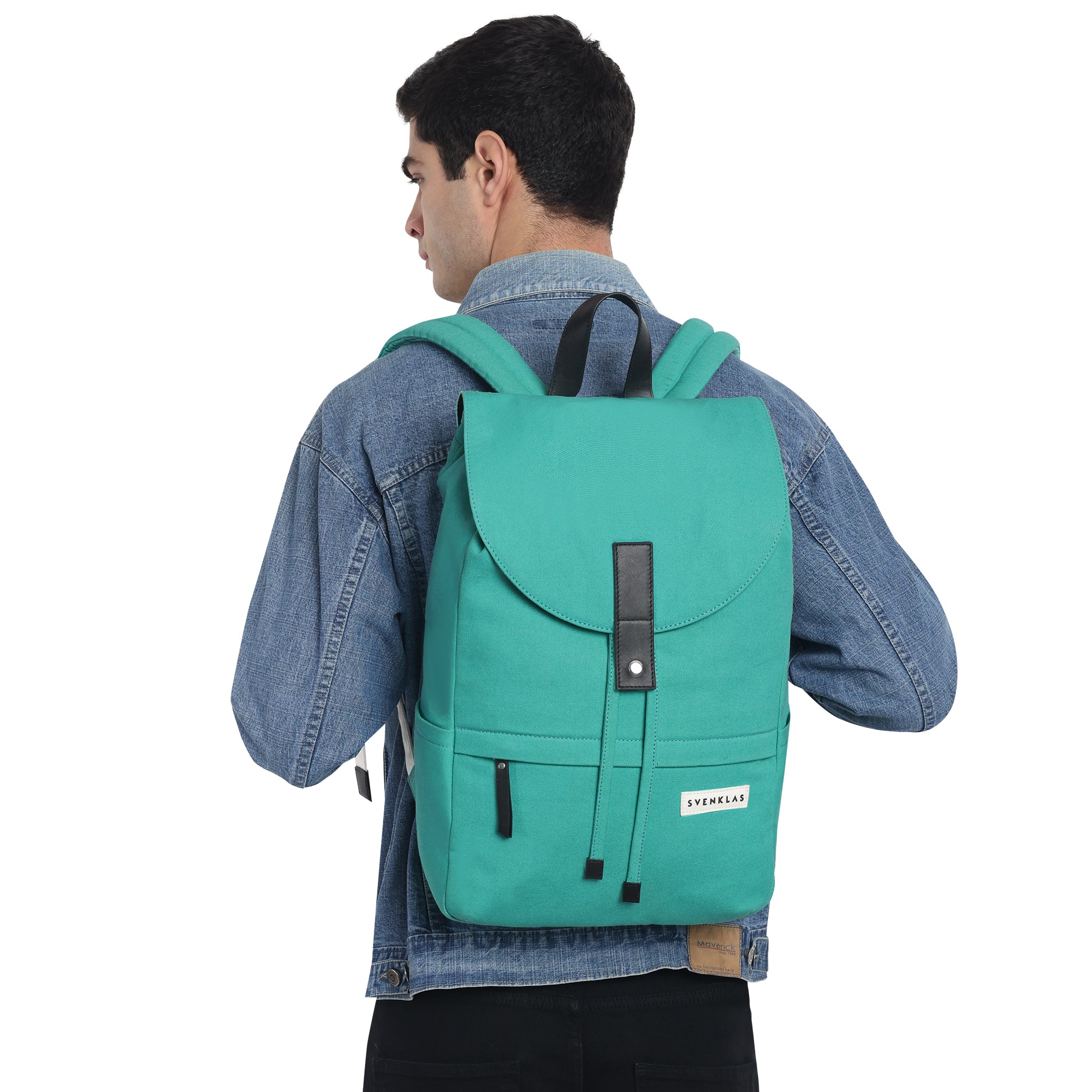 Svenklas Hagen Turquoise Backpack