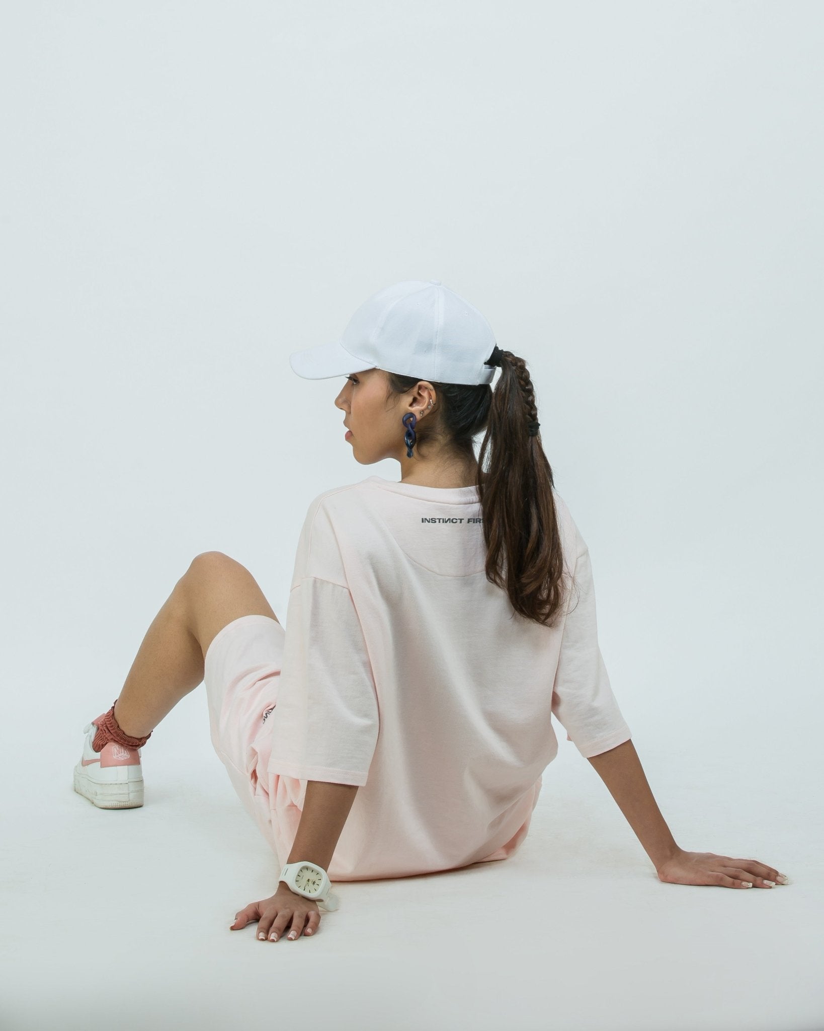 Euphoric Pink Oversized T-shirts