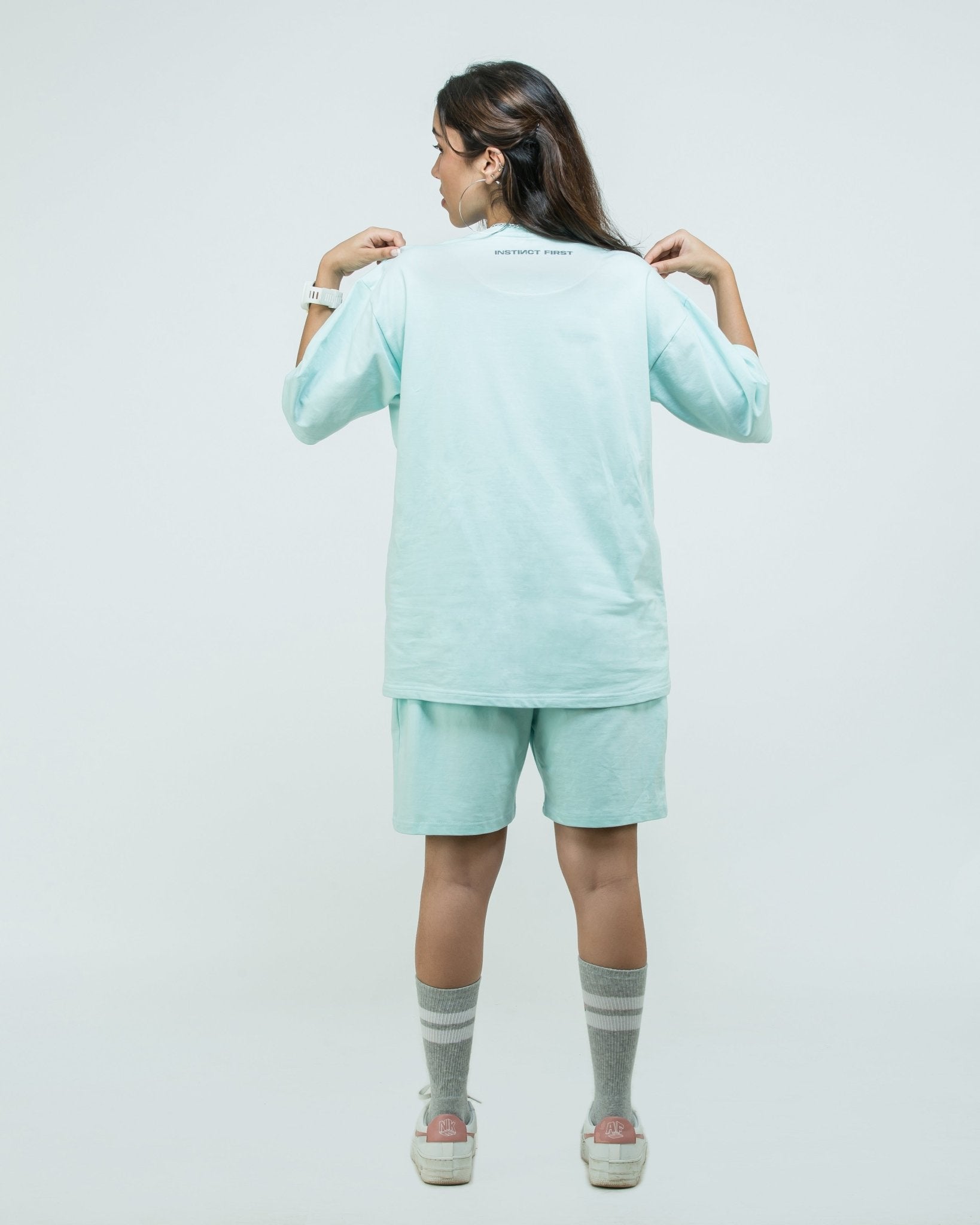 Oversized T-Shirt - Pacific Aqua