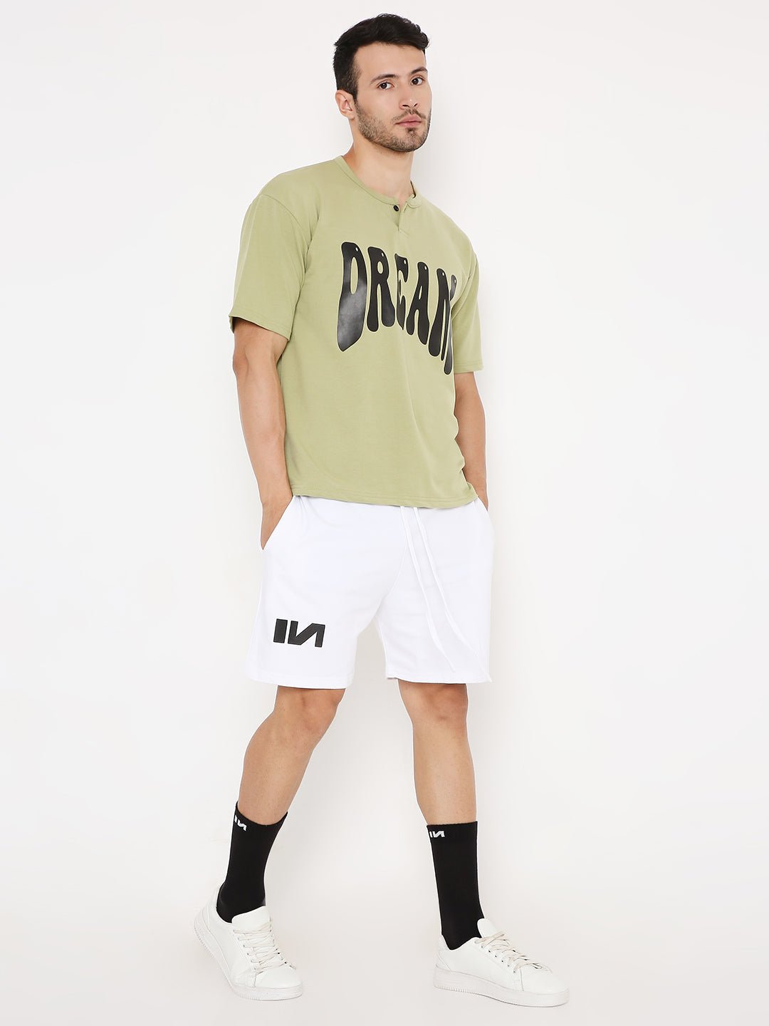 Oversized T-shirt - Pista Inverted Polaroid