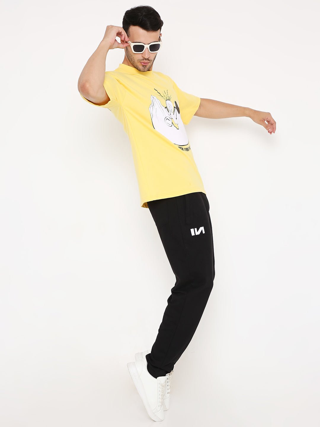 Oversized T-shirt - Yellow Mountain