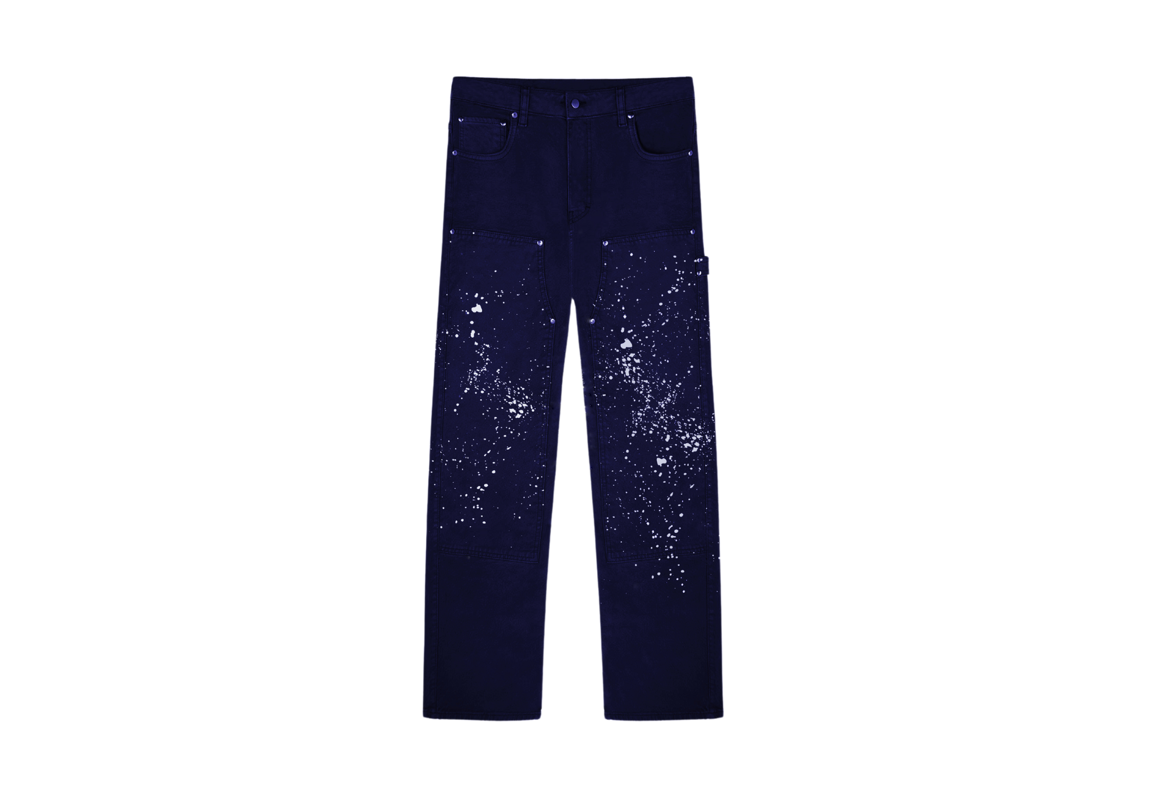 Paint Splatter Carpenter Pants