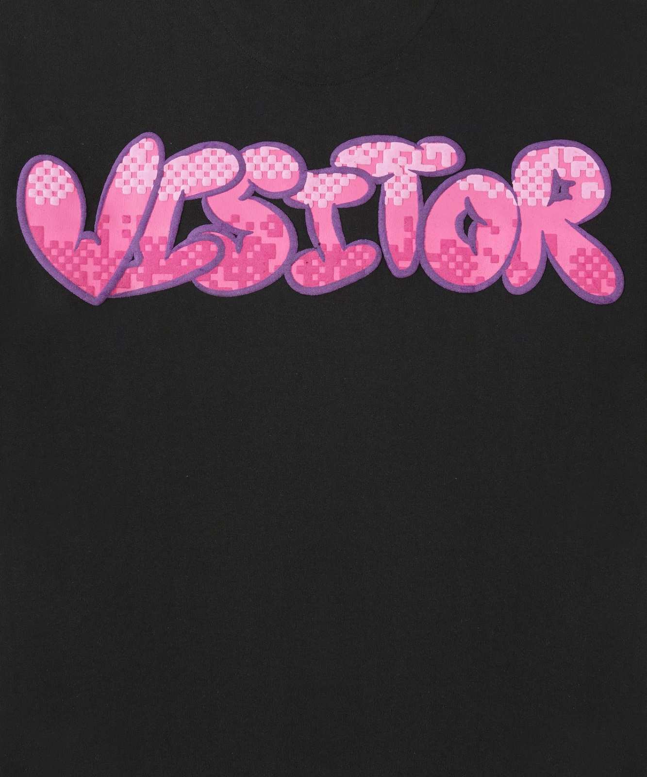 VISITOR BLACK TSHIRT