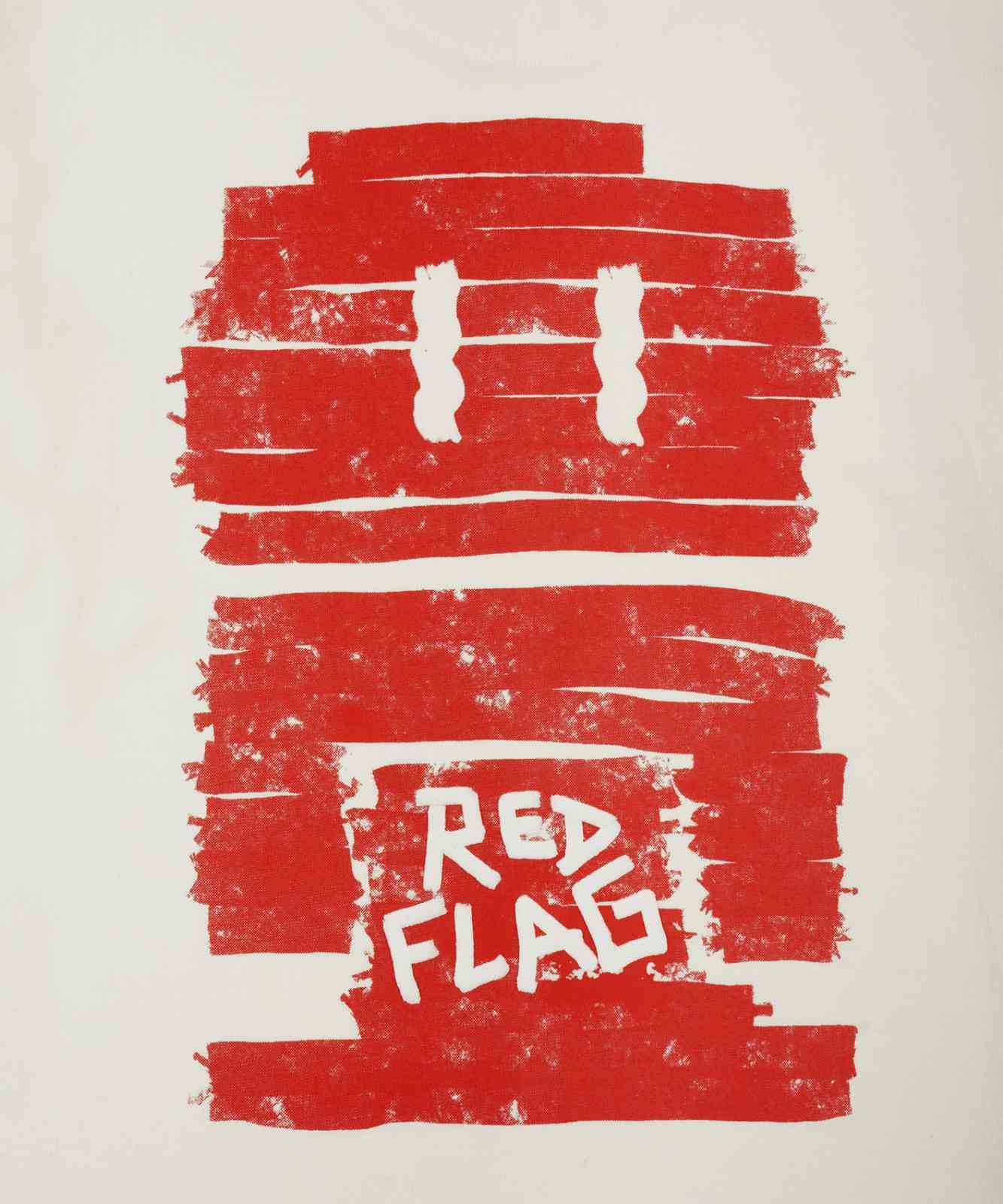 RED FLAG OFFWHITE TSHIRT