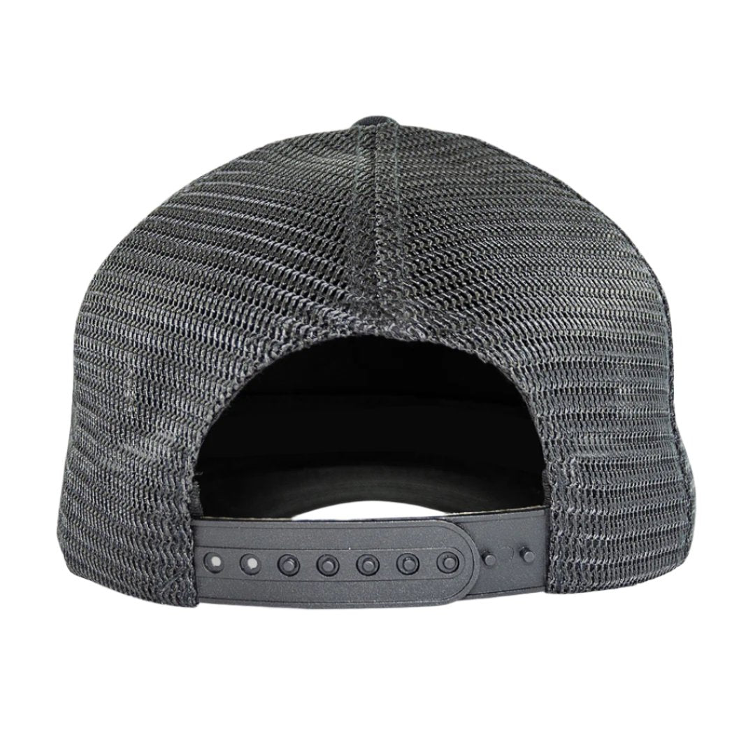 The Queen Black Trucker Cap