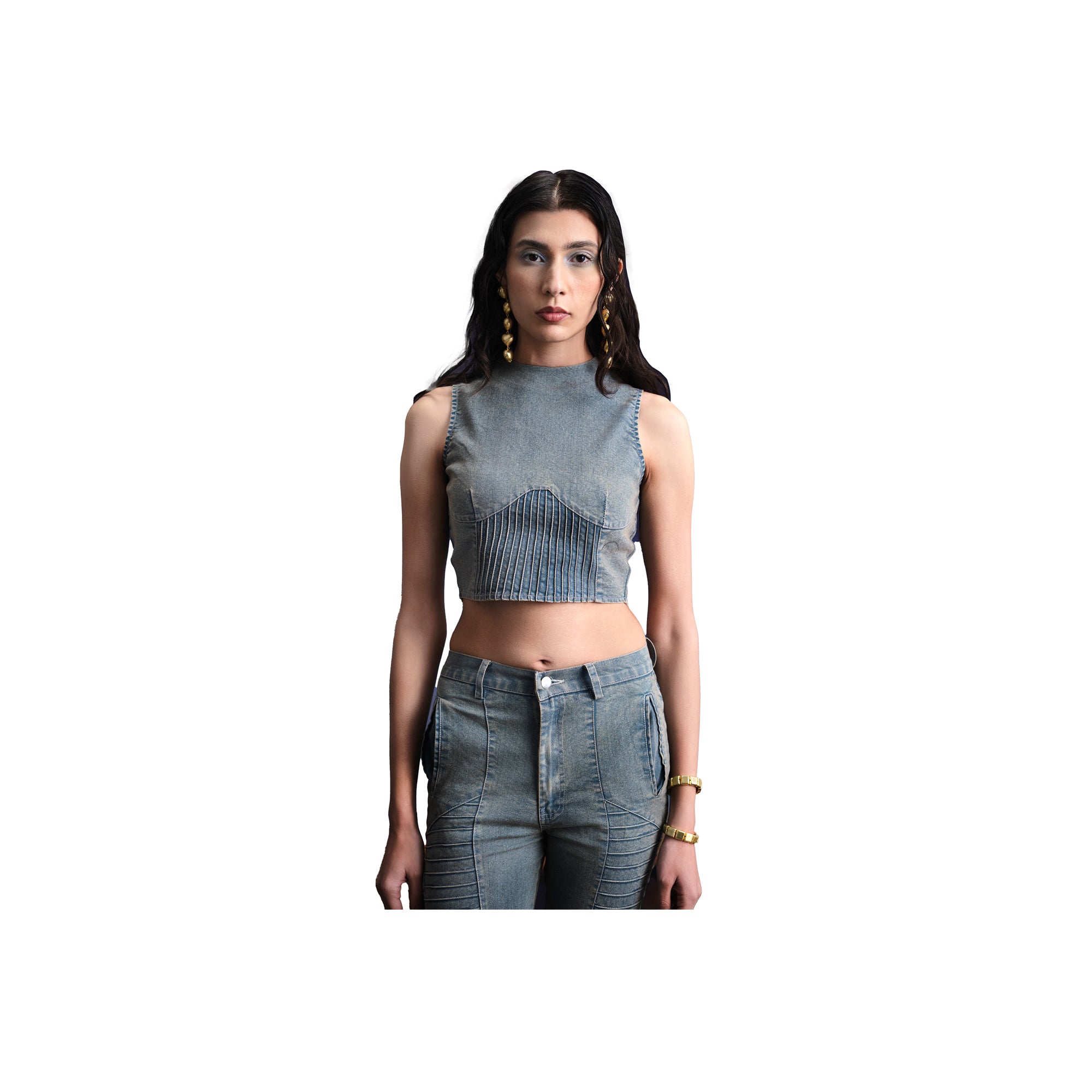 Vintage Warrior Cropped Top