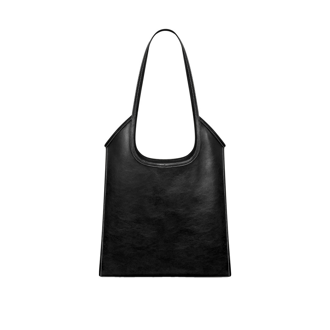 JW PEI Brooke Belted Embellished Shoulder Tote Bag - Black