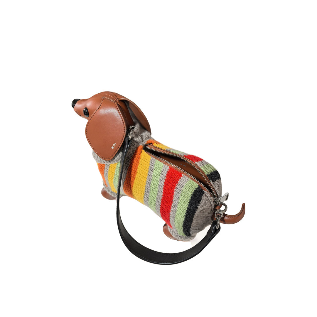 JW PEI Addison Dachshund Handbag - Multicolor