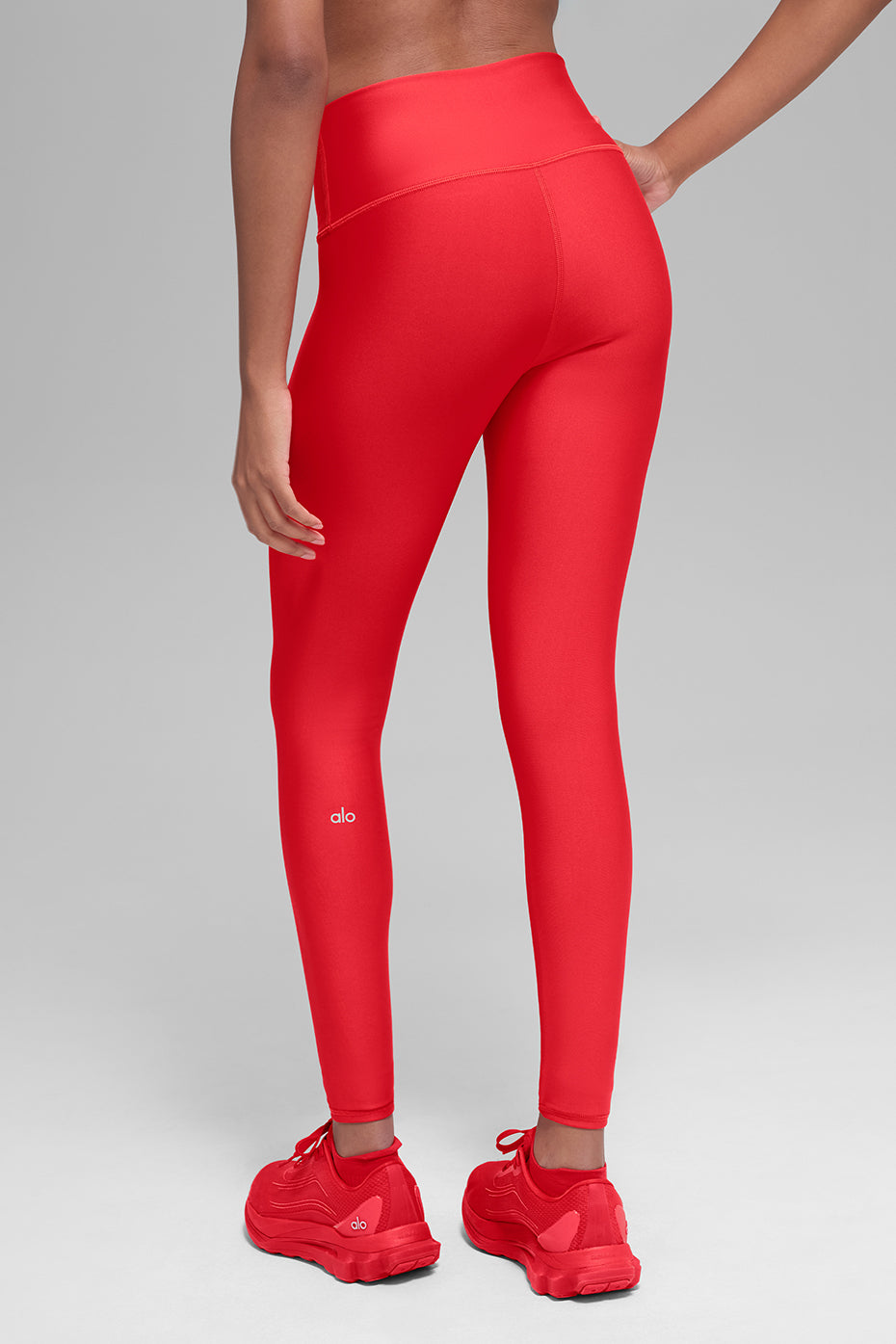alo Airlift Winter Warm High-Waist Legging - Bright Red