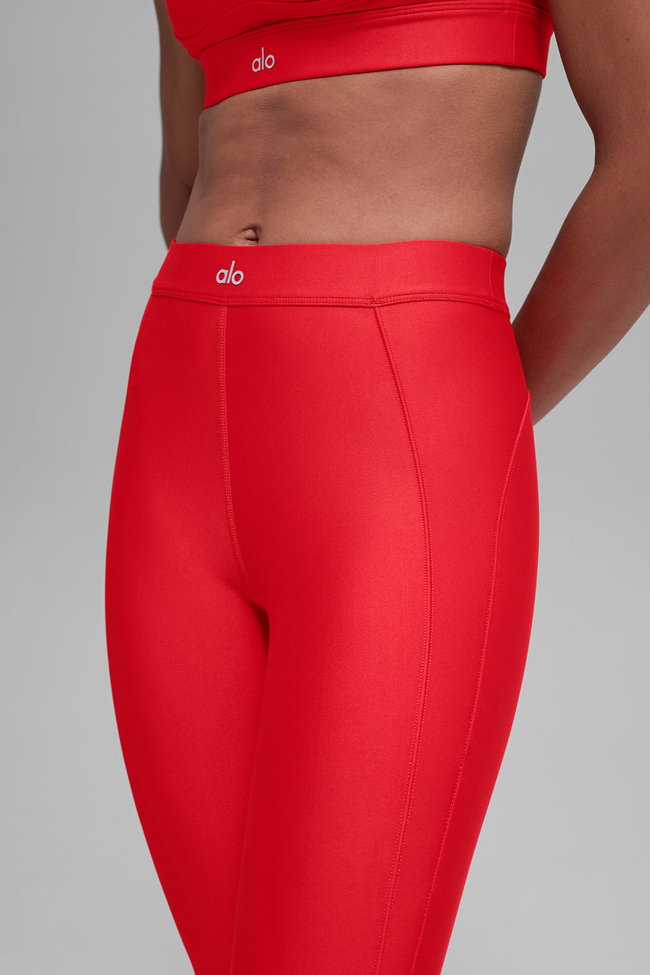 alo Airlift High-Waist Ignite 7/8 Legging - Bright Red