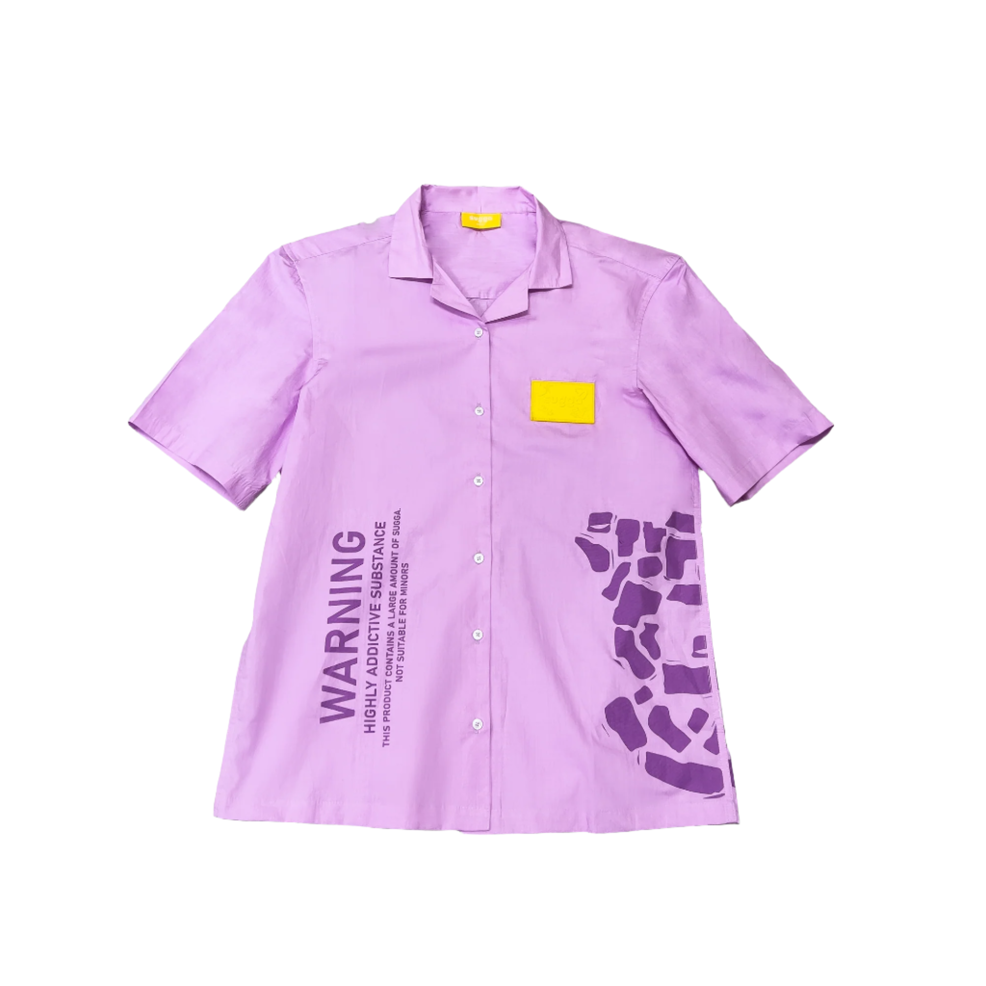 Candy Warning Shirt - Lavender