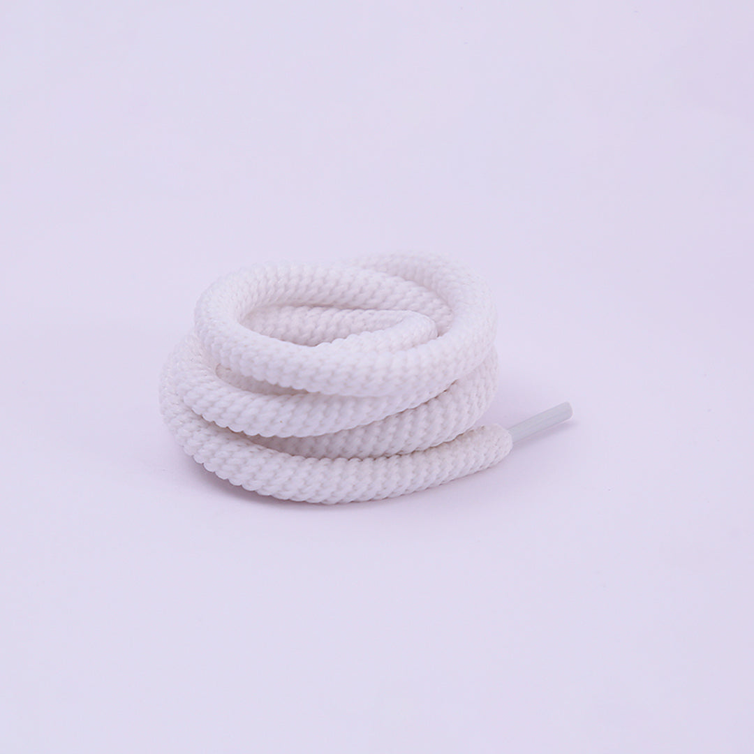 Wired Rope White Shoelaces