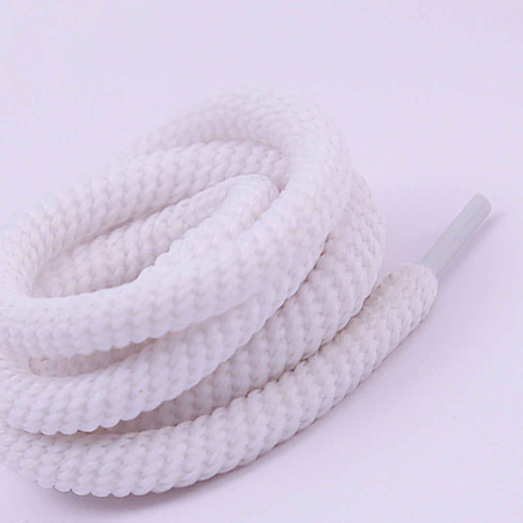 White Wired Rope Shoelaces | Premium Sneaker Laces – KNOTTY