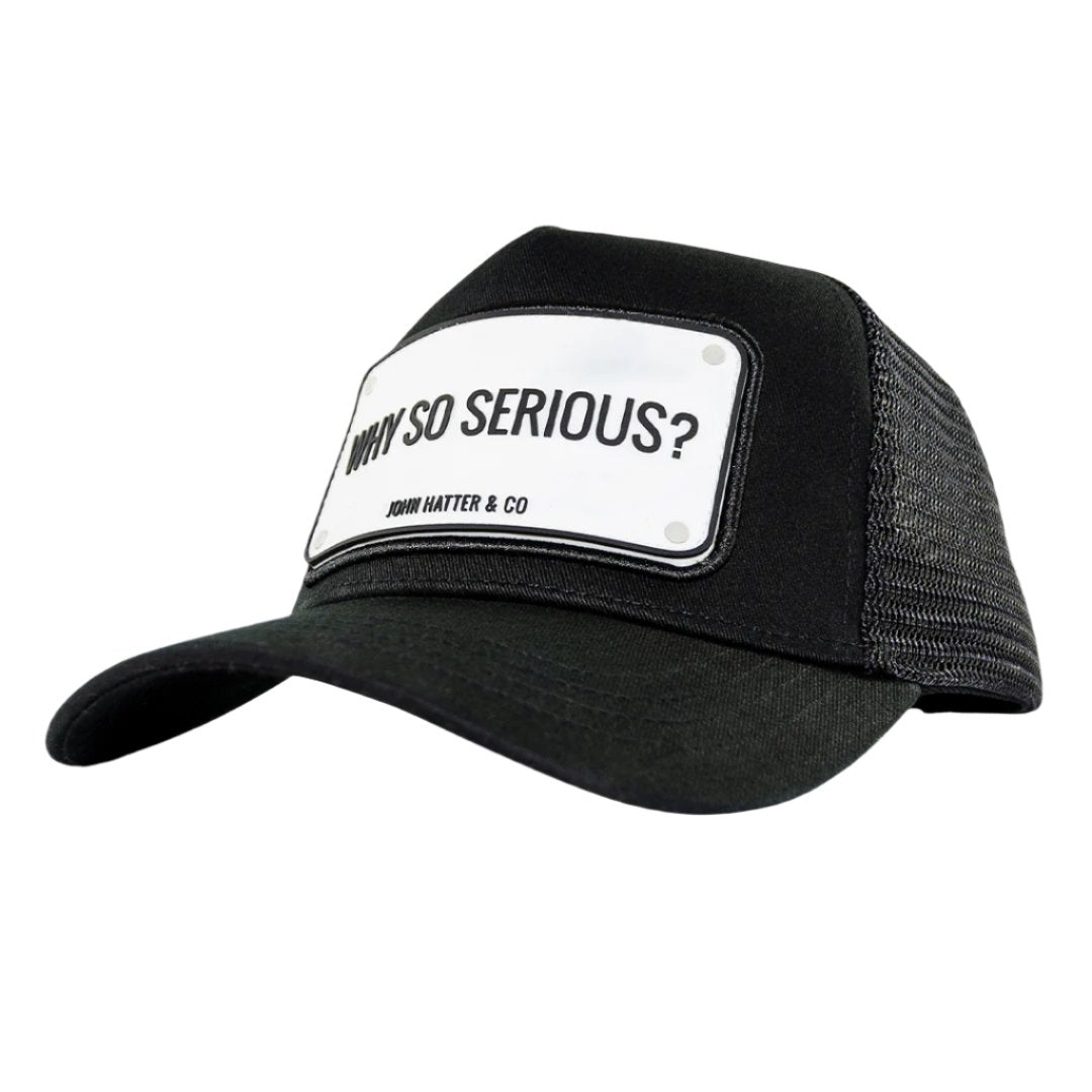 Why So Serious Black Trucker Cap