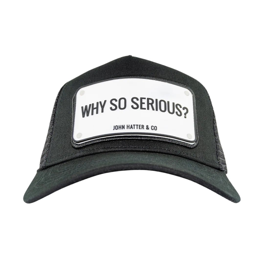 Why So Serious Black Trucker Cap