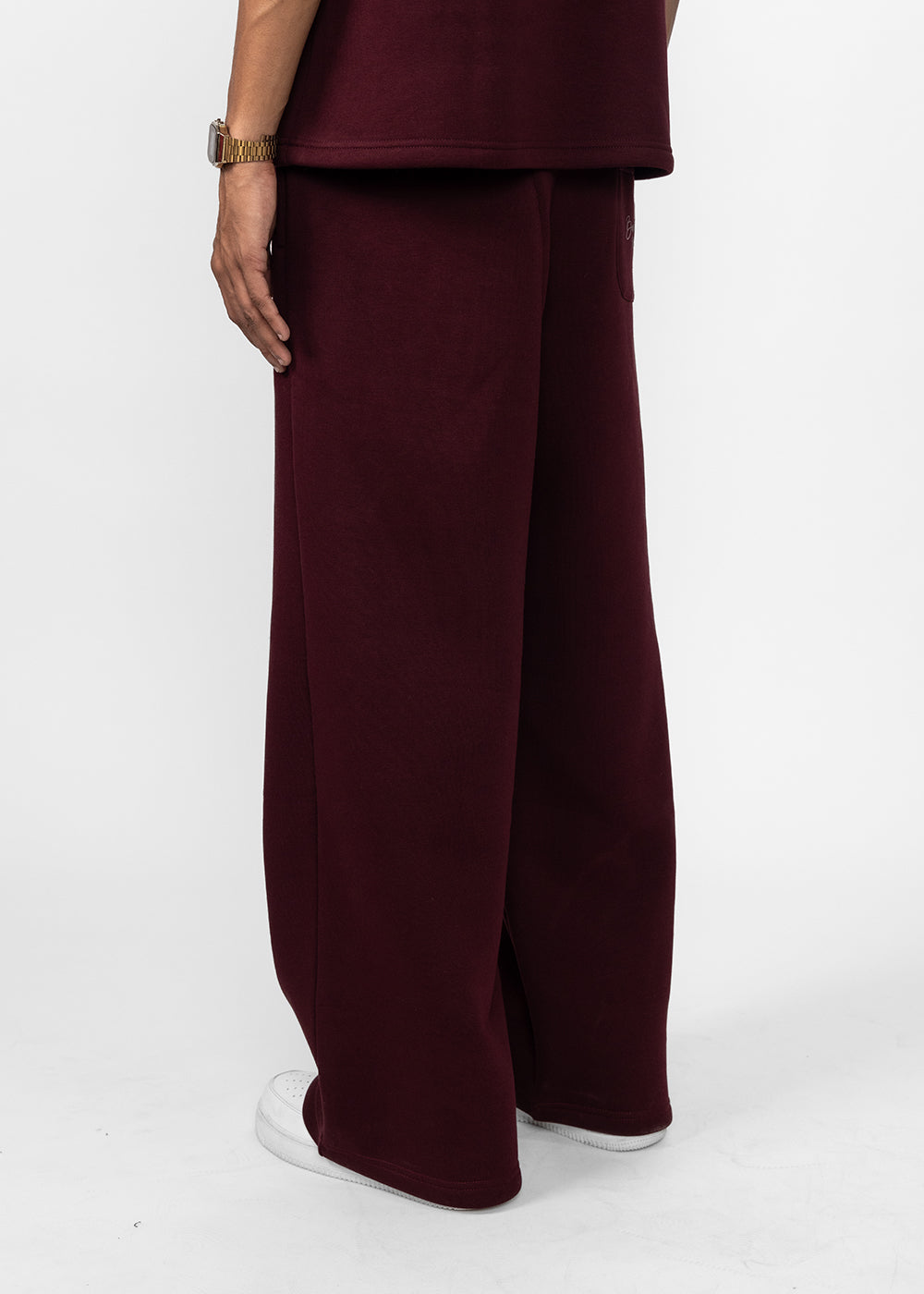 GENESIS WIDE SWEATPANT - WINE