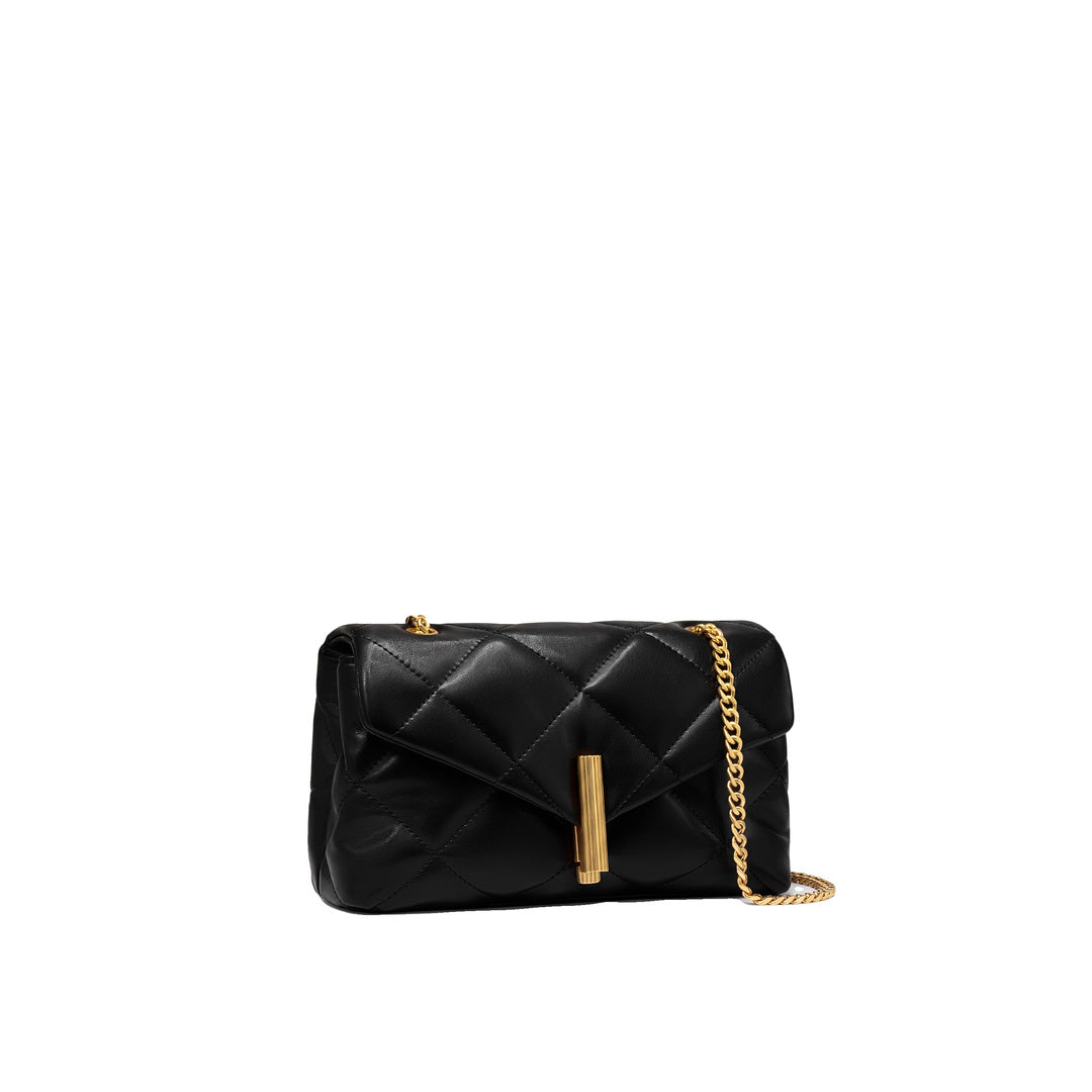 JW PEI Valerie Puffy Bar-Lock Shoulder Bag - Black